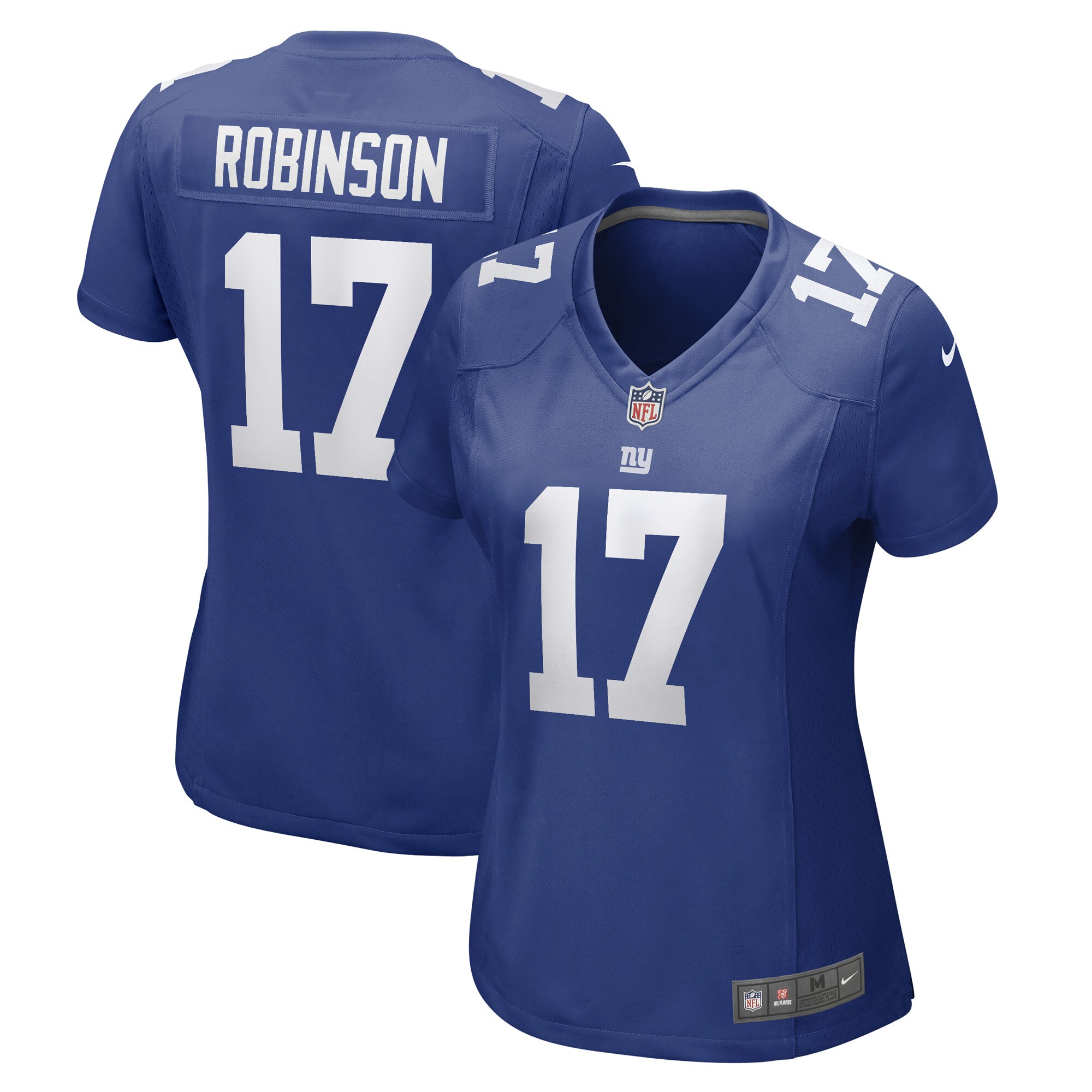 Wan'dale Robinson New York Giants Women's Game Player Jersey - Royal
