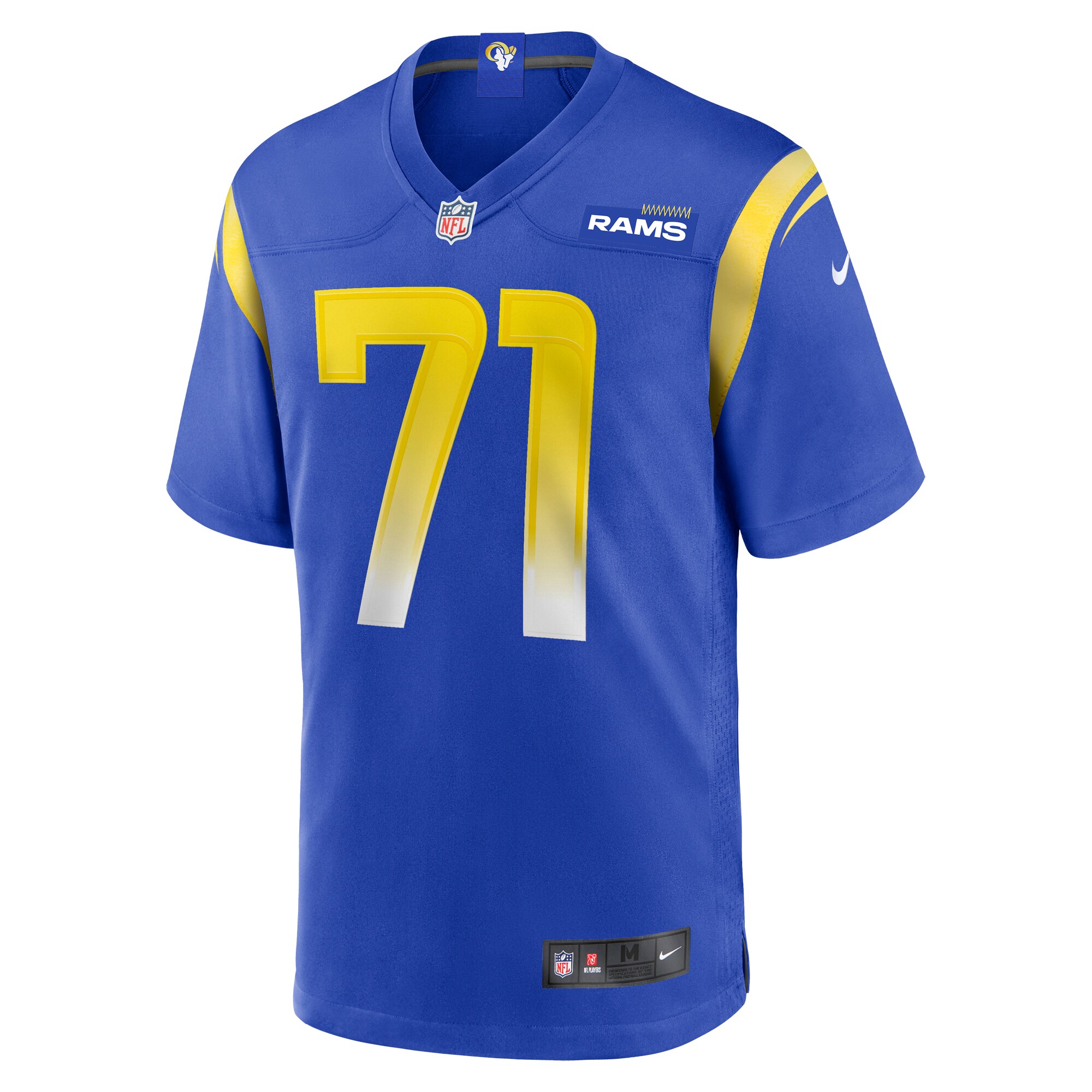 Warren Mcclendon Jr. Los Angeles Rams Team Game Jersey – Royal