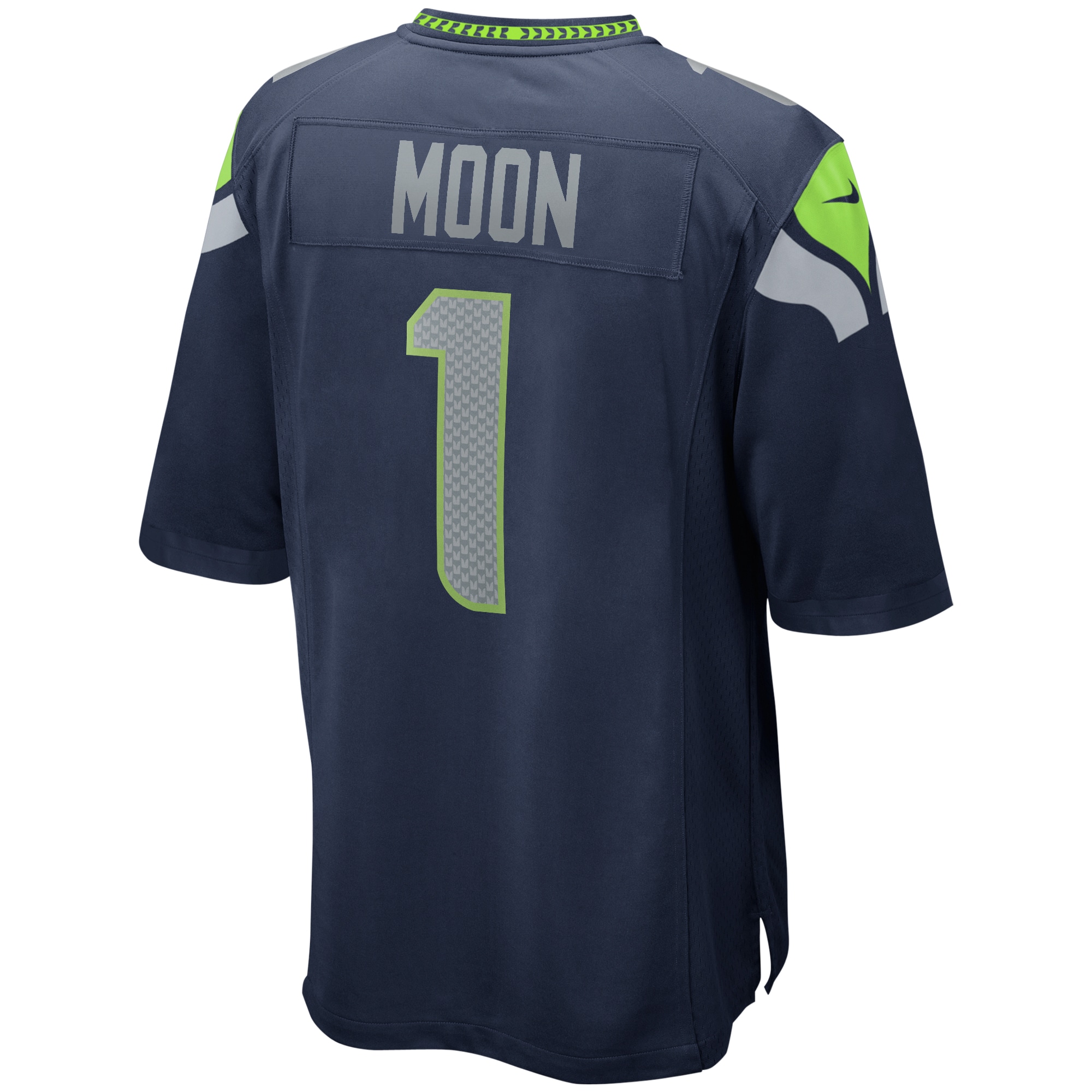 Warren Moon Seattle Seahawks Game Retired Player Jersey – College Navy
