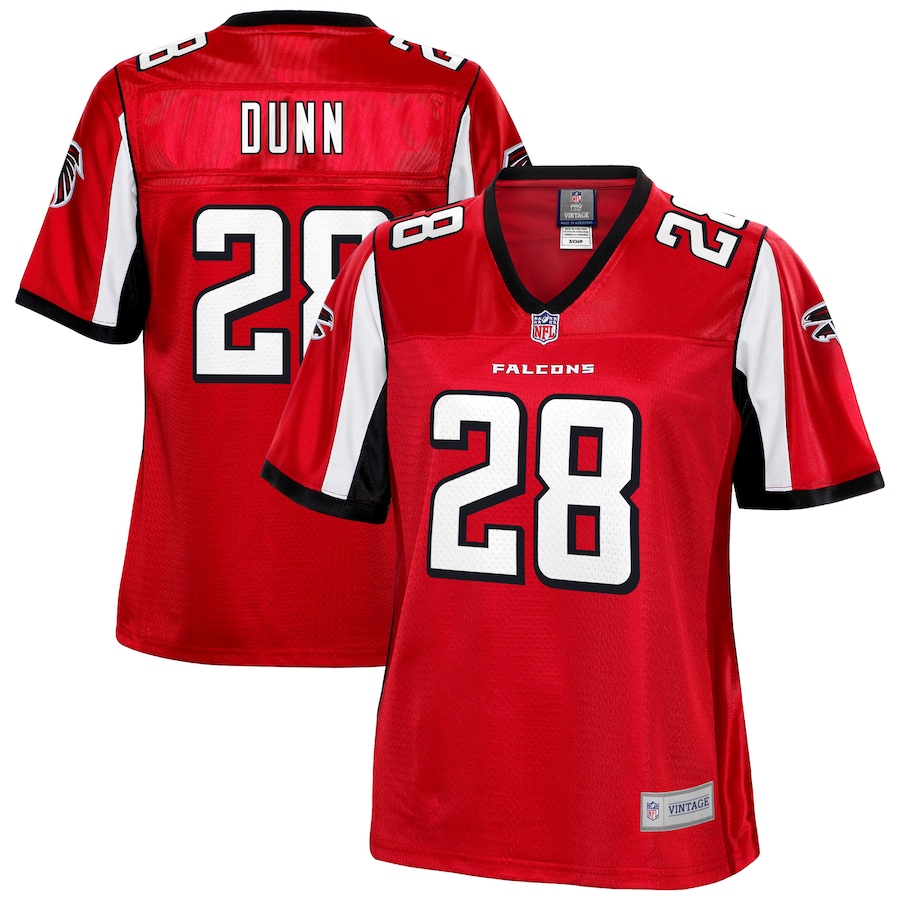 Warrick Dunn Atlanta Falcons Pro Line Women's Retired Player Jersey - Red