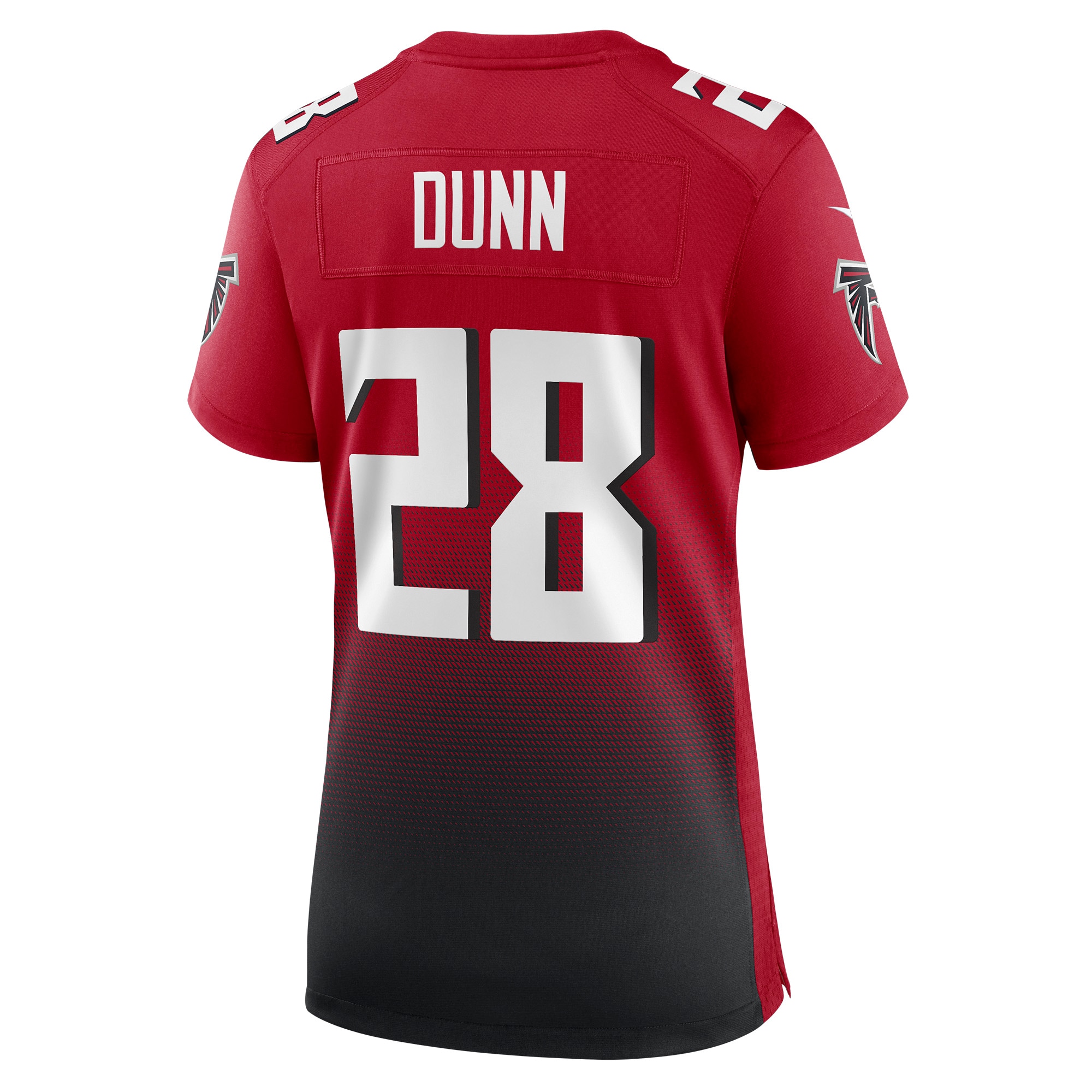 Warrick Dunn Atlanta Falcons Women’s Retired Game Jersey – Red