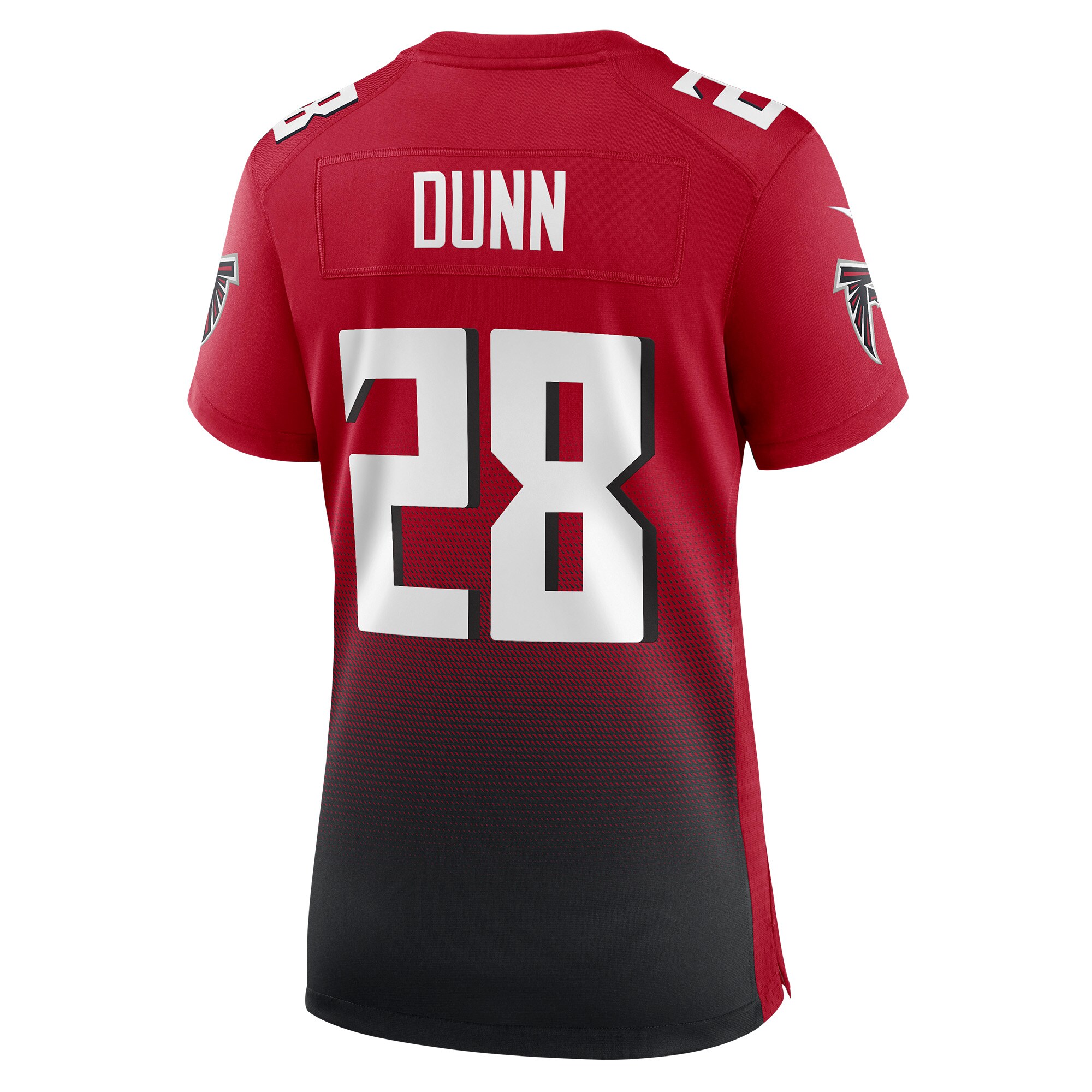 Warrick Dunn Atlanta Falcons Women’s Retired Game Jersey – Red