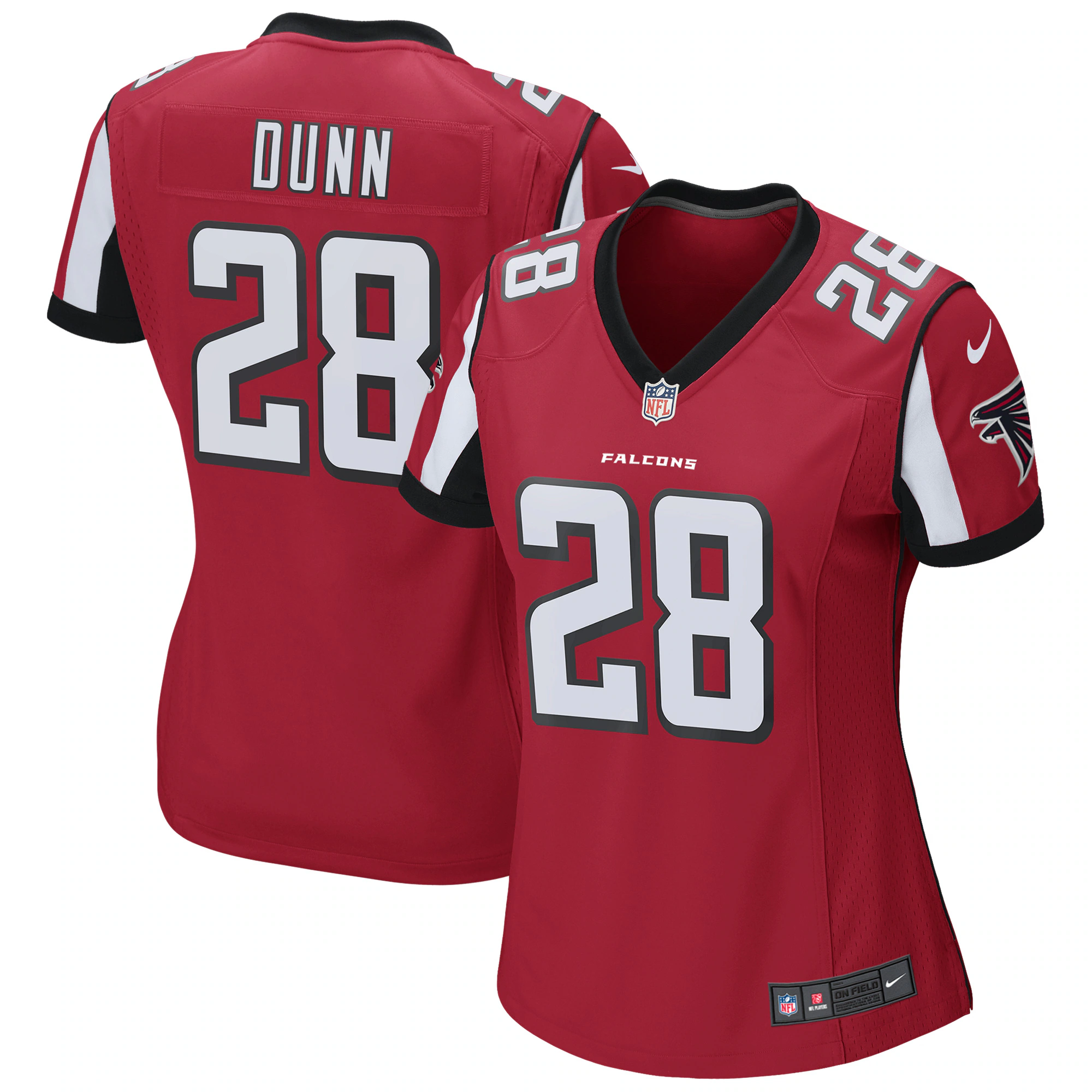 Warrick Dunn Atlanta Falcons Women's Retired Player Game Jersey - Red