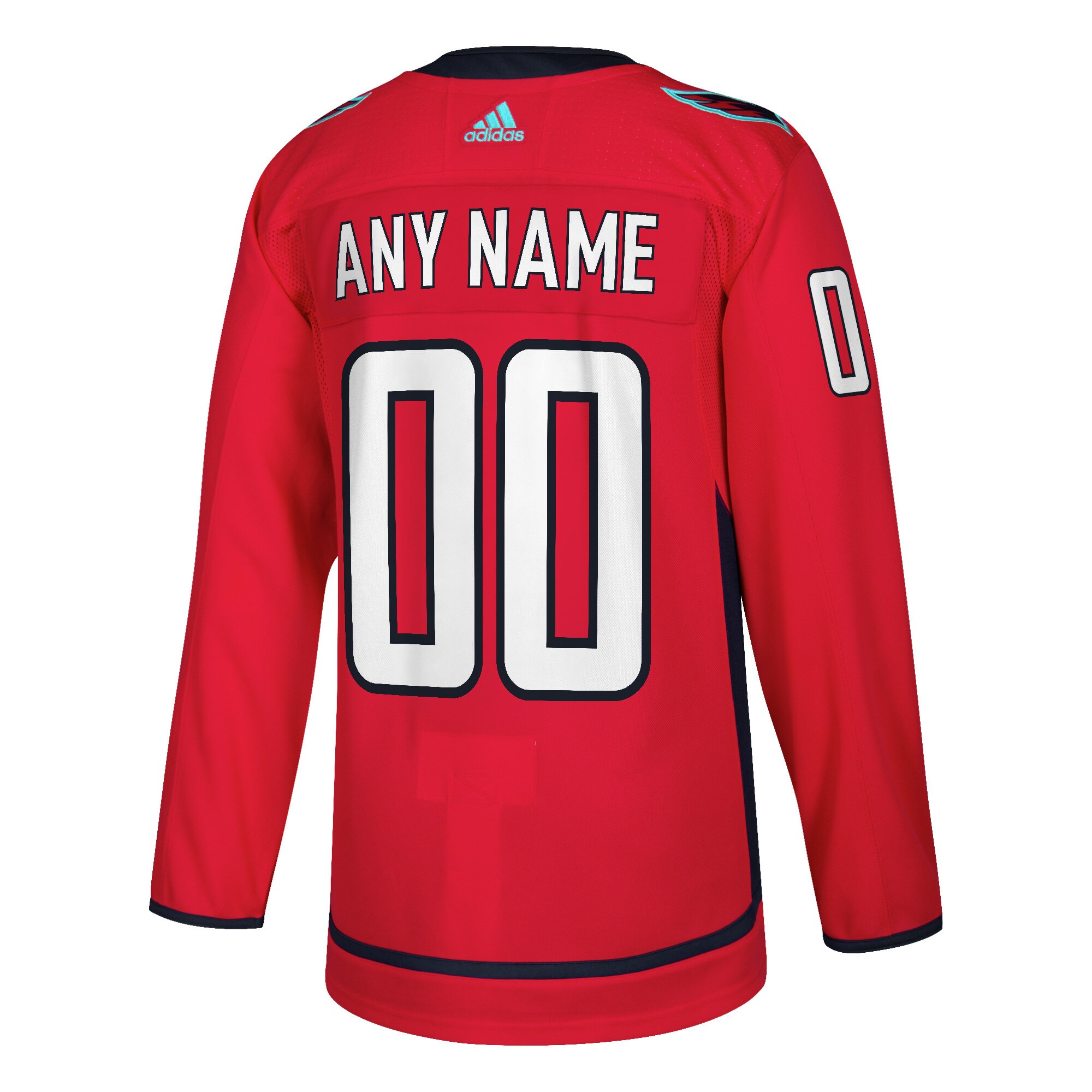 Washington Capitals Custom Jersey – Red