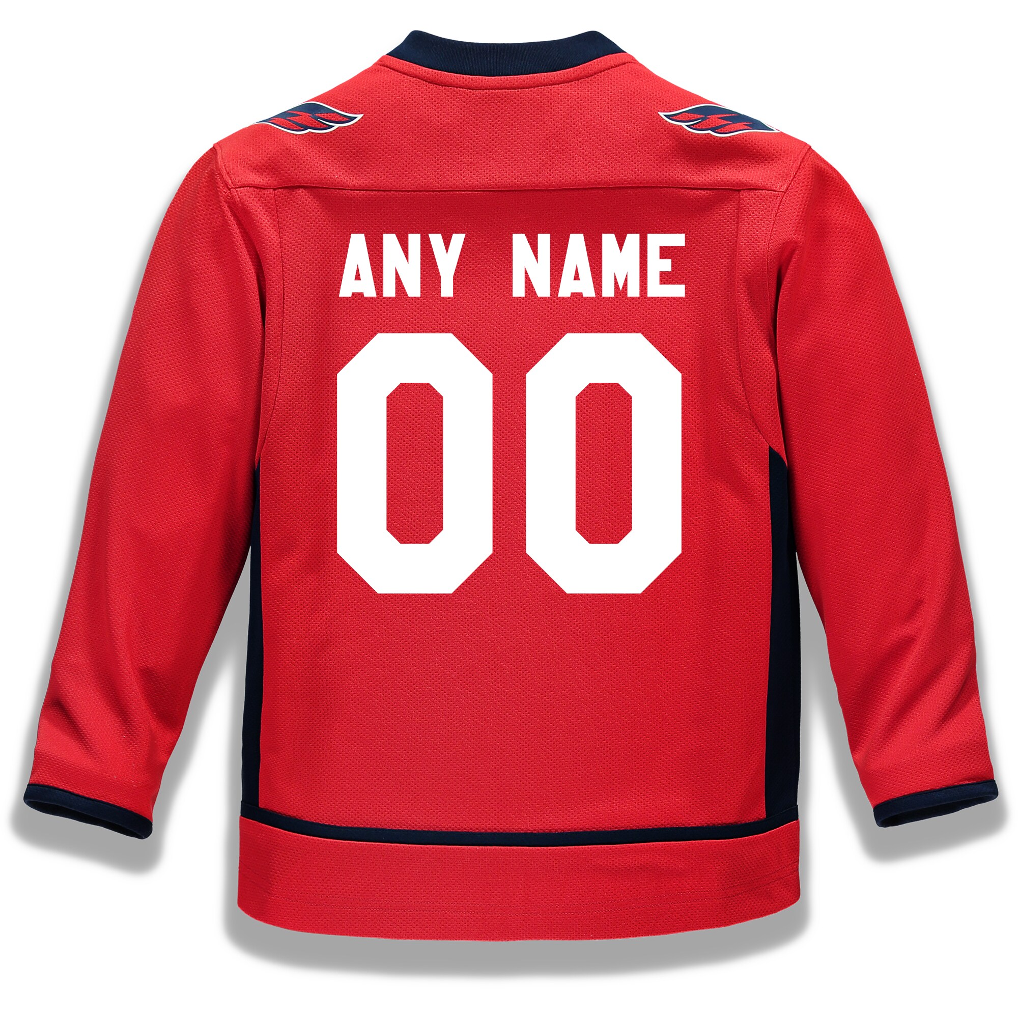 Washington Capitals Fanatics Youth Home Custom Jersey – Red