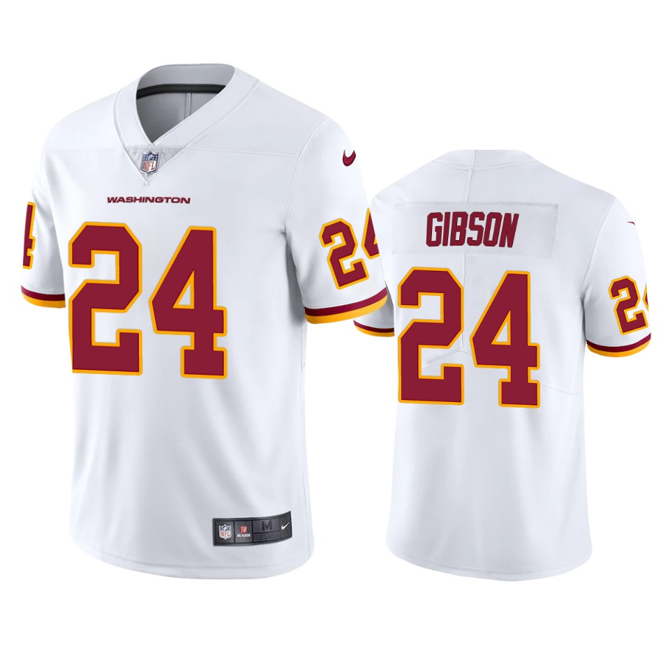 Washington Football Team Antonio Gibson Vapor Limited White Jersey