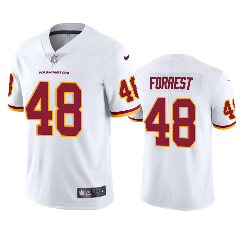 Washington Football Team Darrick Forrest Vapor Limited White Jersey