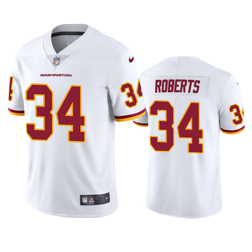 Washington Football Team Darryl Roberts Vapor Limited White Jersey