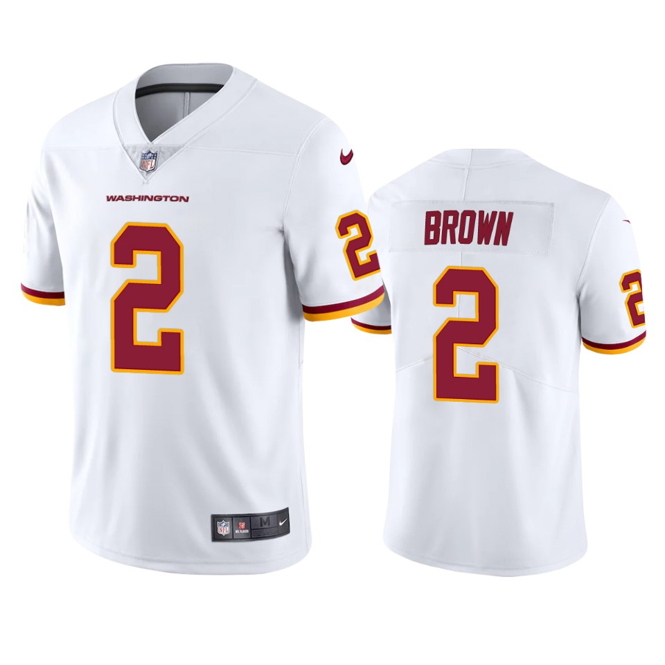 Washington Football Team Dyami Brown Vapor Limited White Jersey