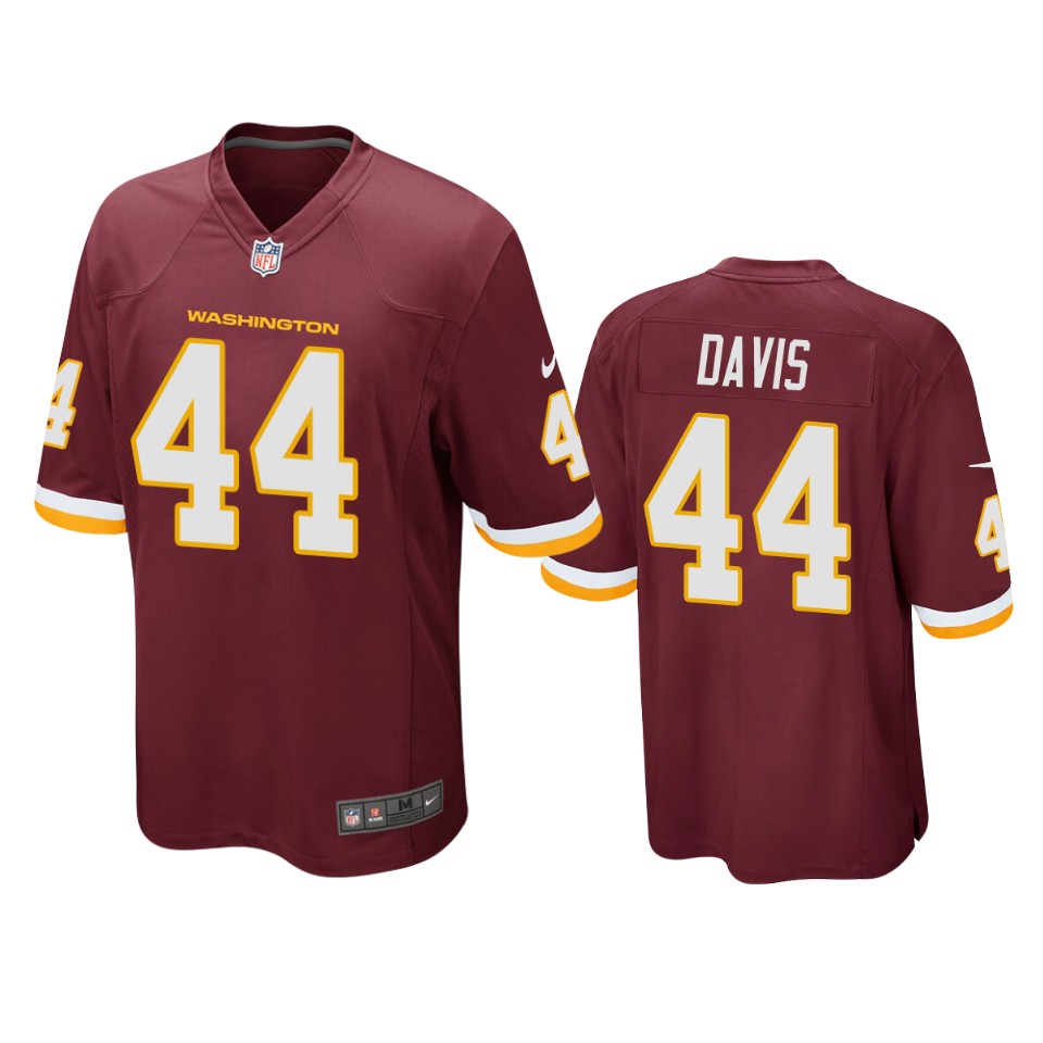 Washington Football Team Jamin Davis 2021 Draft Burgundy Game Jersey
