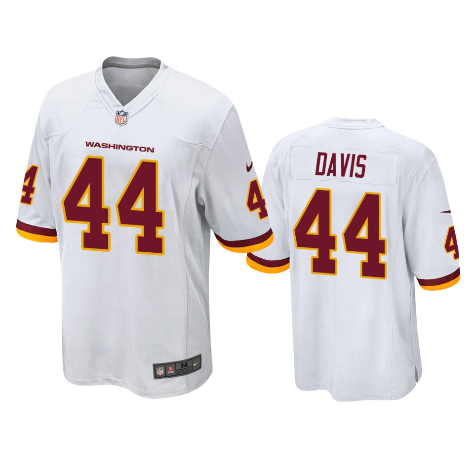Washington Football Team Jamin Davis 2021 Draft White Game Jersey