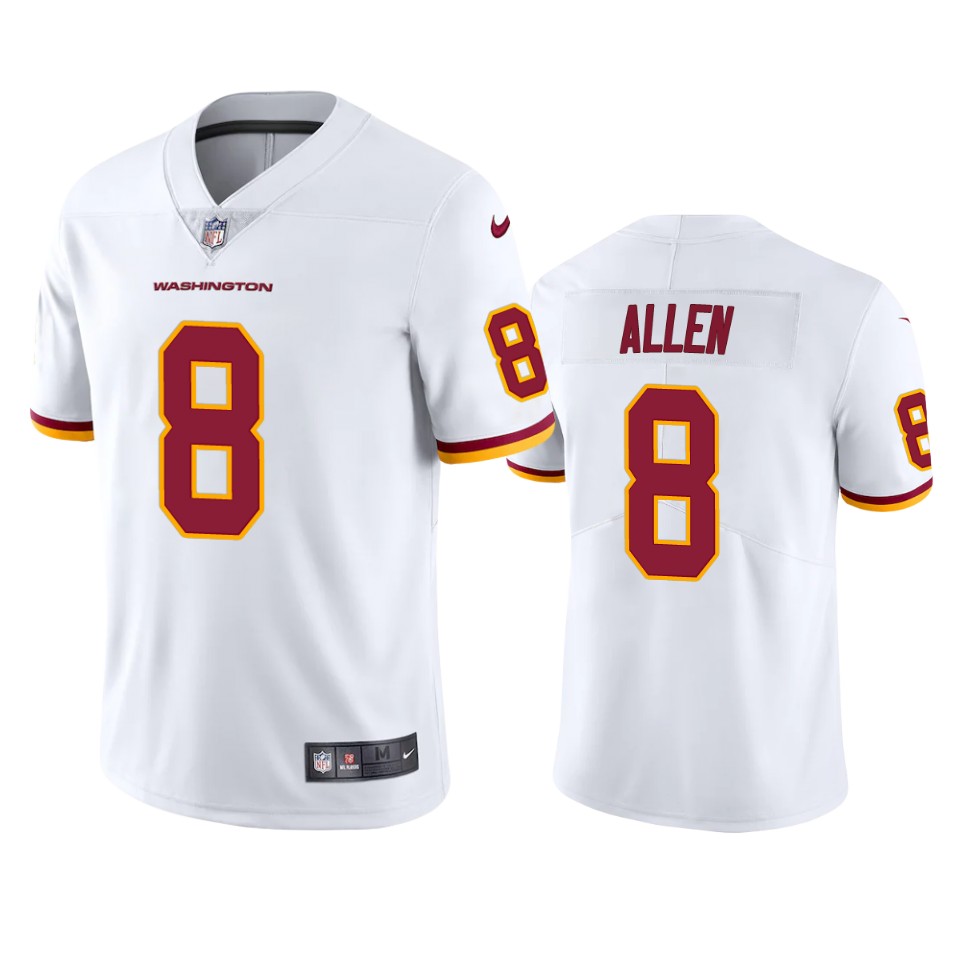Washington Football Team Kyle Allen Vapor Limited White Jersey