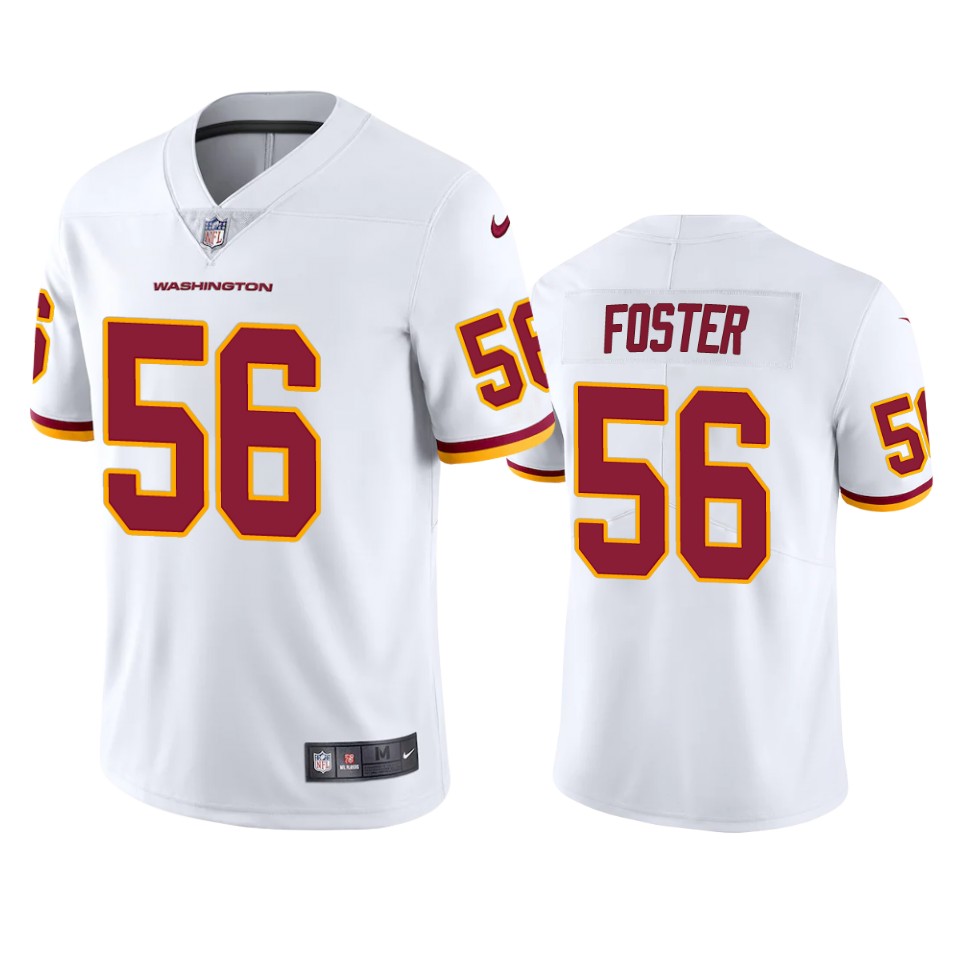 Washington Football Team Reuben Foster Vapor Limited White Jersey