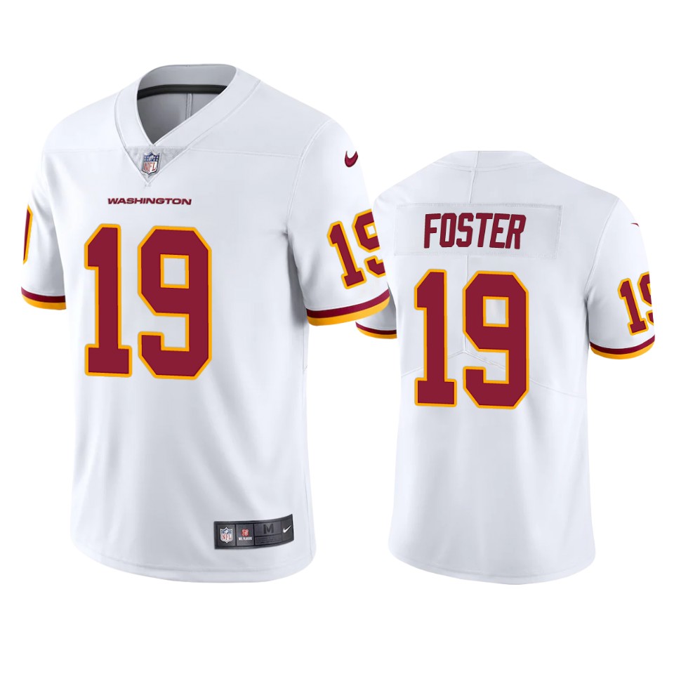 Washington Football Team Robert Foster Vapor Limited White Jersey