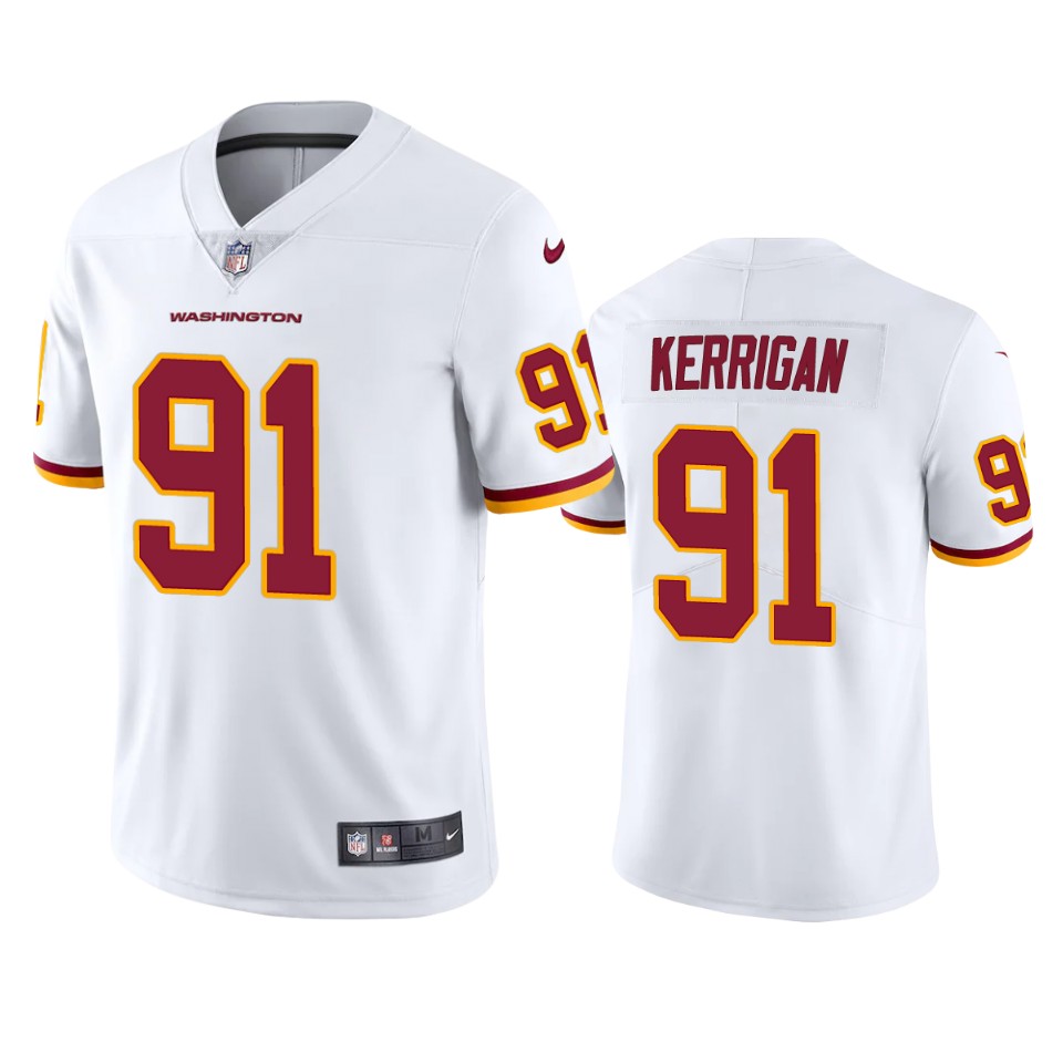 Washington Football Team Ryan Kerrigan Vapor Limited White Jersey Men's
