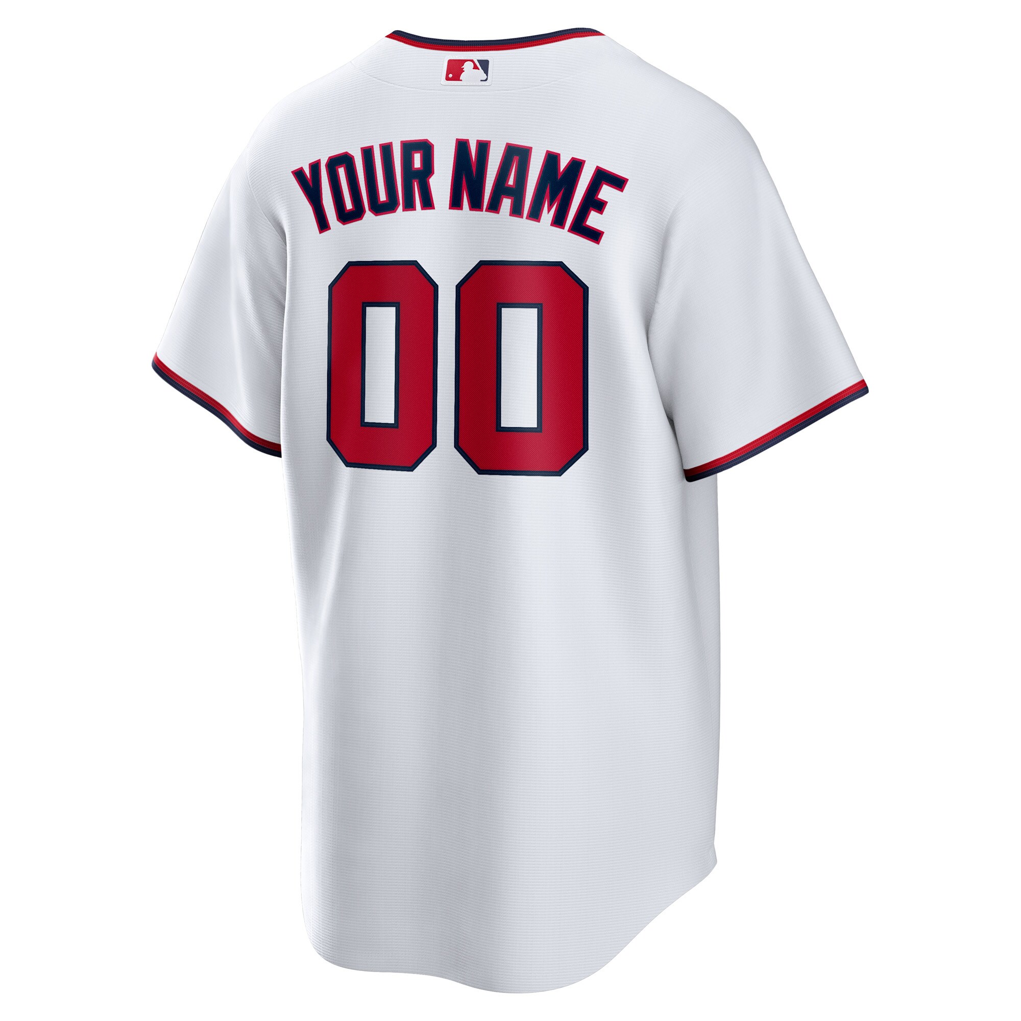Washington Nationals Youth Custom Jersey – White