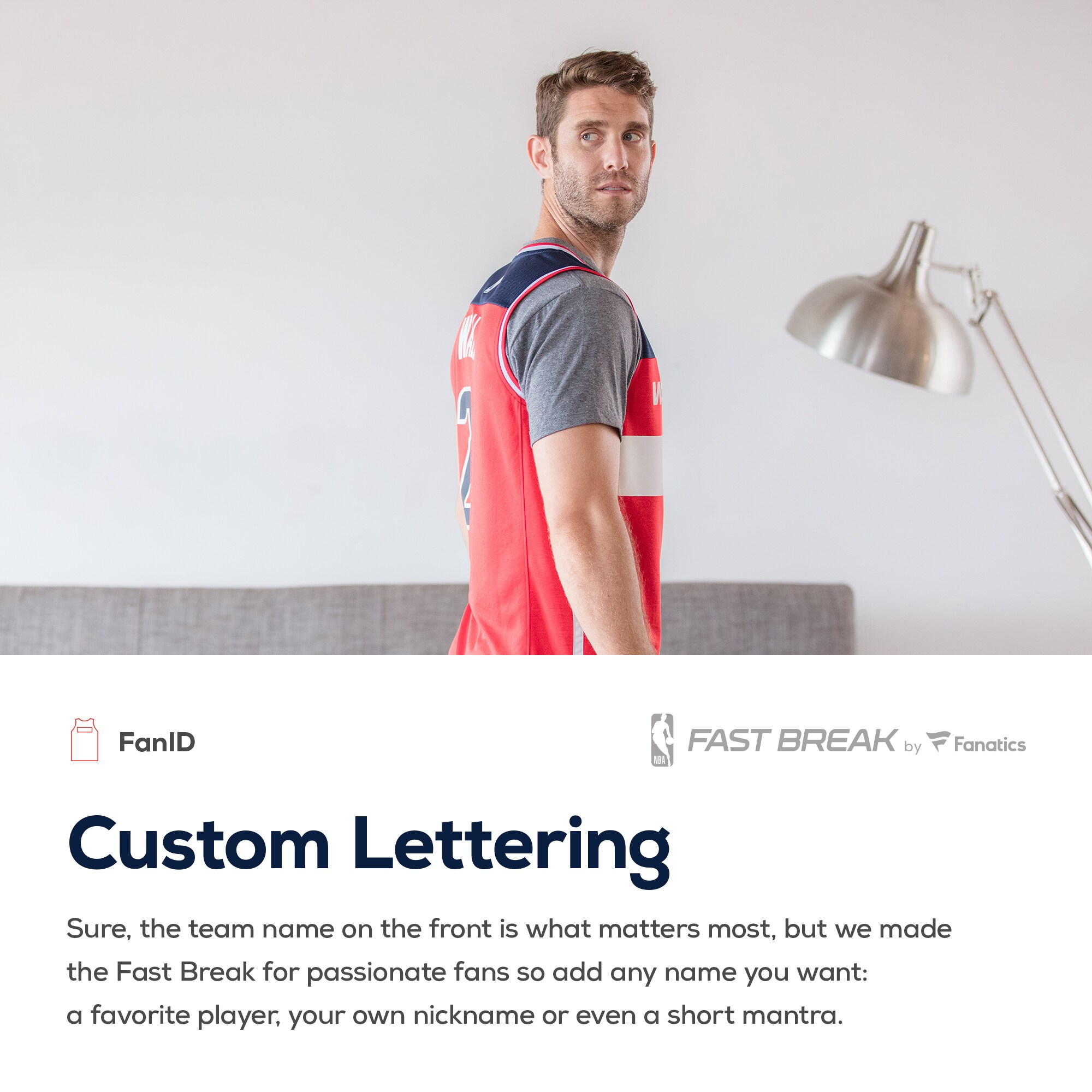 Washington Wizards Fanatics Fast Break Custom Jersey Red – Icon Edition