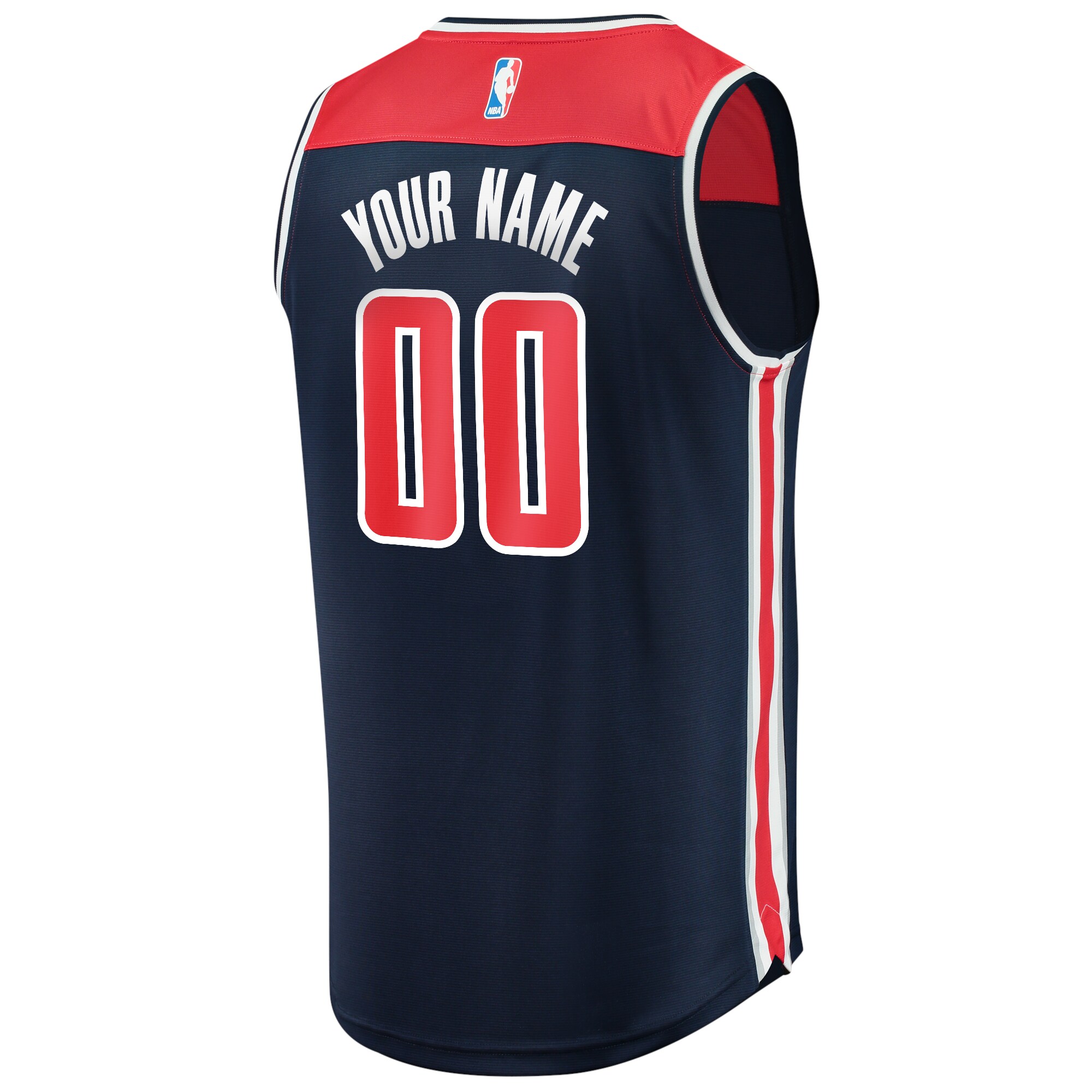 Washington Wizards Fanatics Youth Custom Fast Break Jersey Navy – Statement Edition