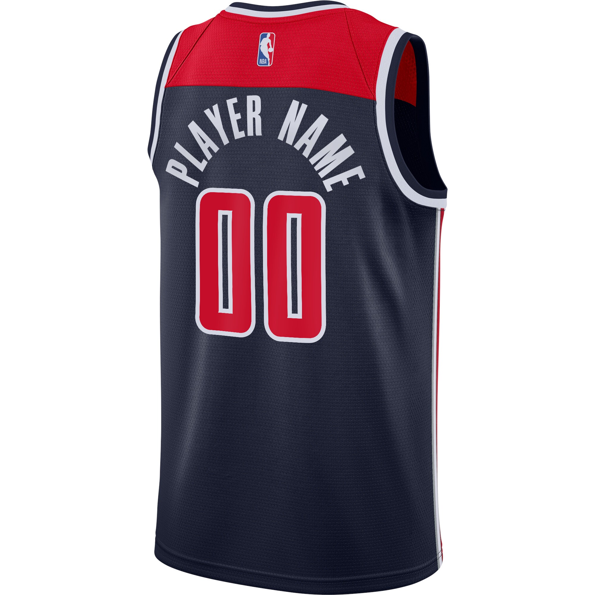 Washington Wizards Jordan Brand Swingman Custom Jersey – Statement Edition – Navy