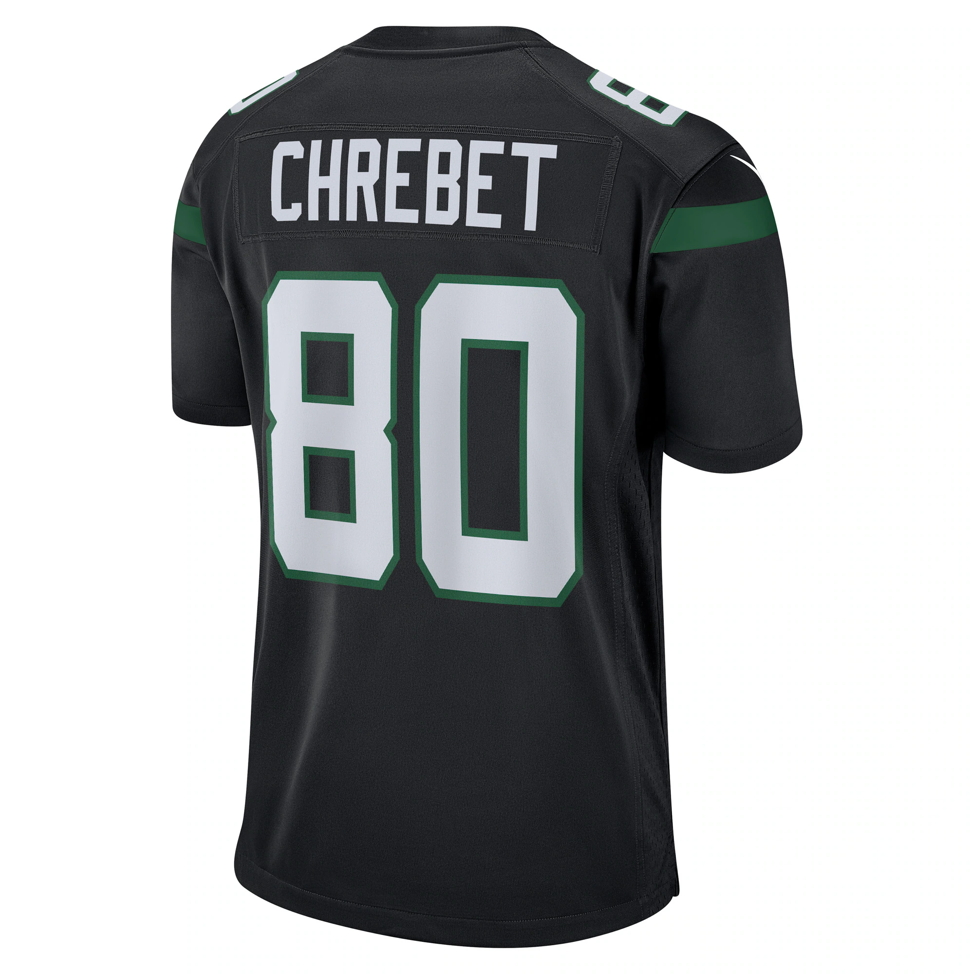 Wayne Chrebet New York Jets Retired Player Jersey – Black
