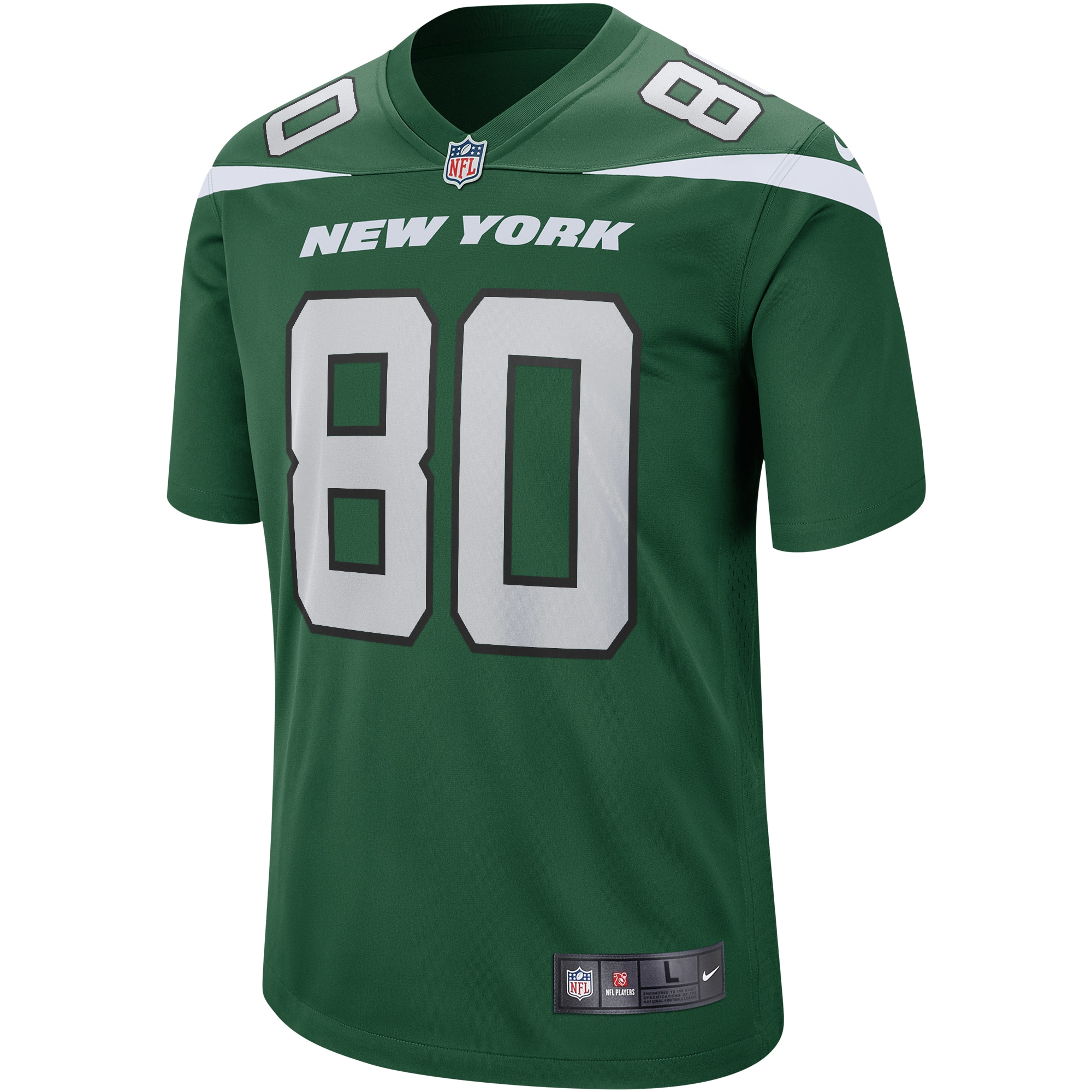 Wayne Chrebet New York Jets Retired Player Jersey – Black