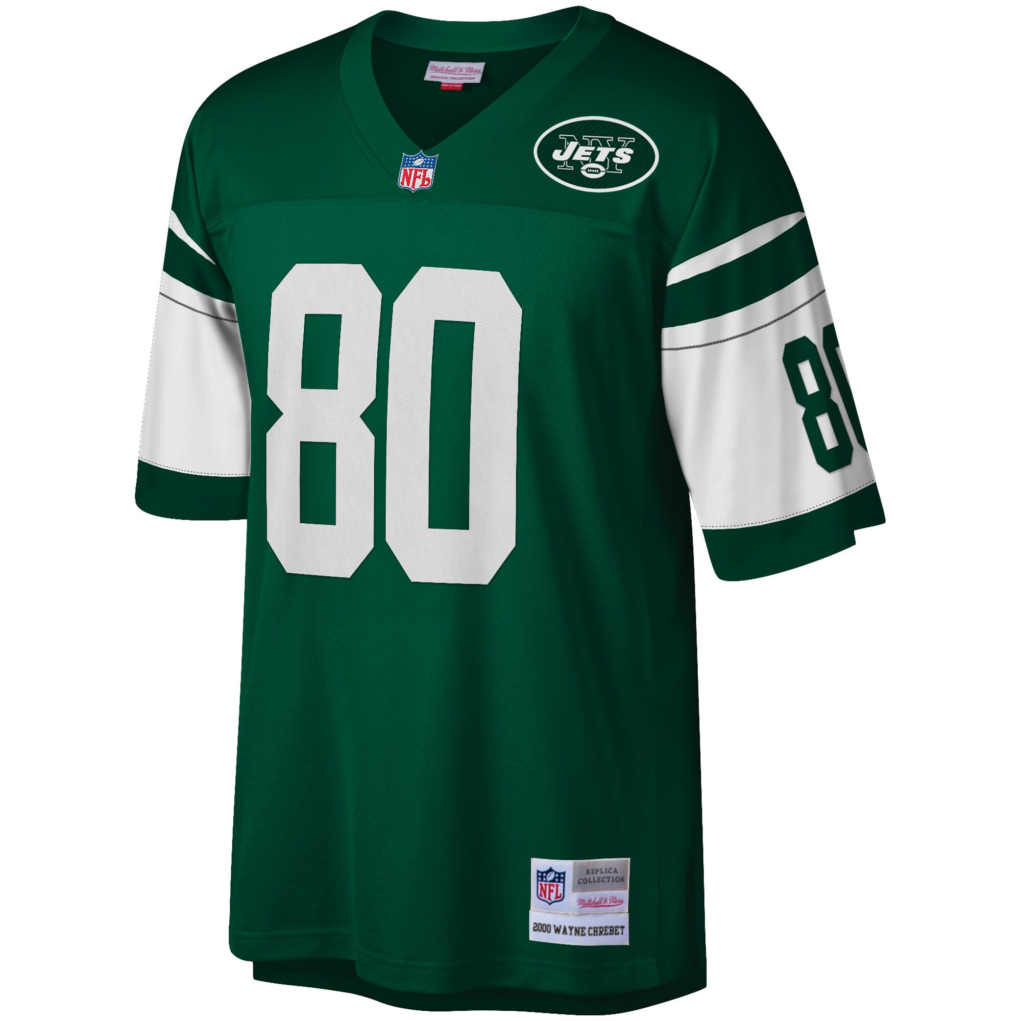 Wayne Chrebet New York Jets Retired Player Legacy Jersey – Green