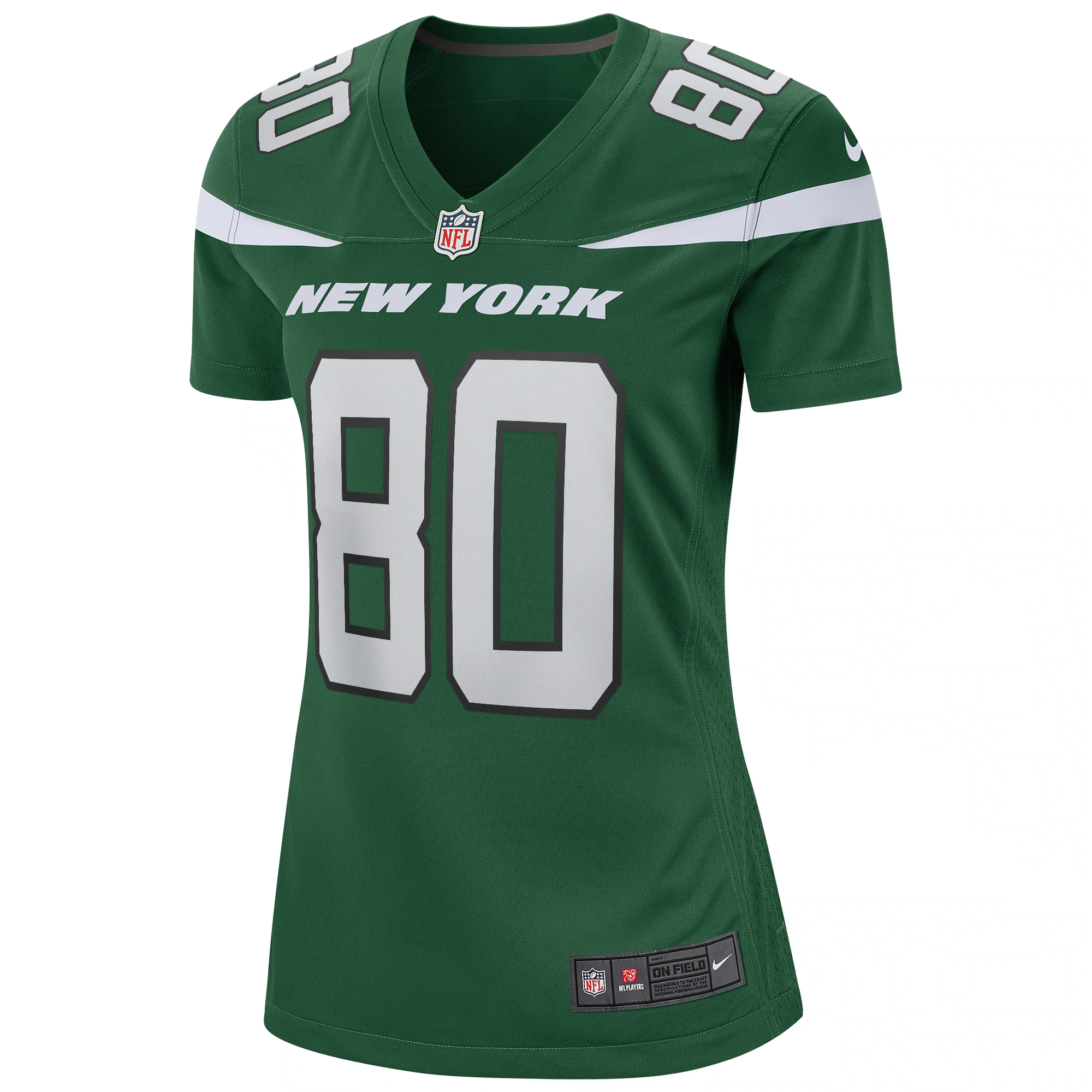 Wayne Chrebet New York Jets Women’s Game Retired Player Jersey – Gotham Green