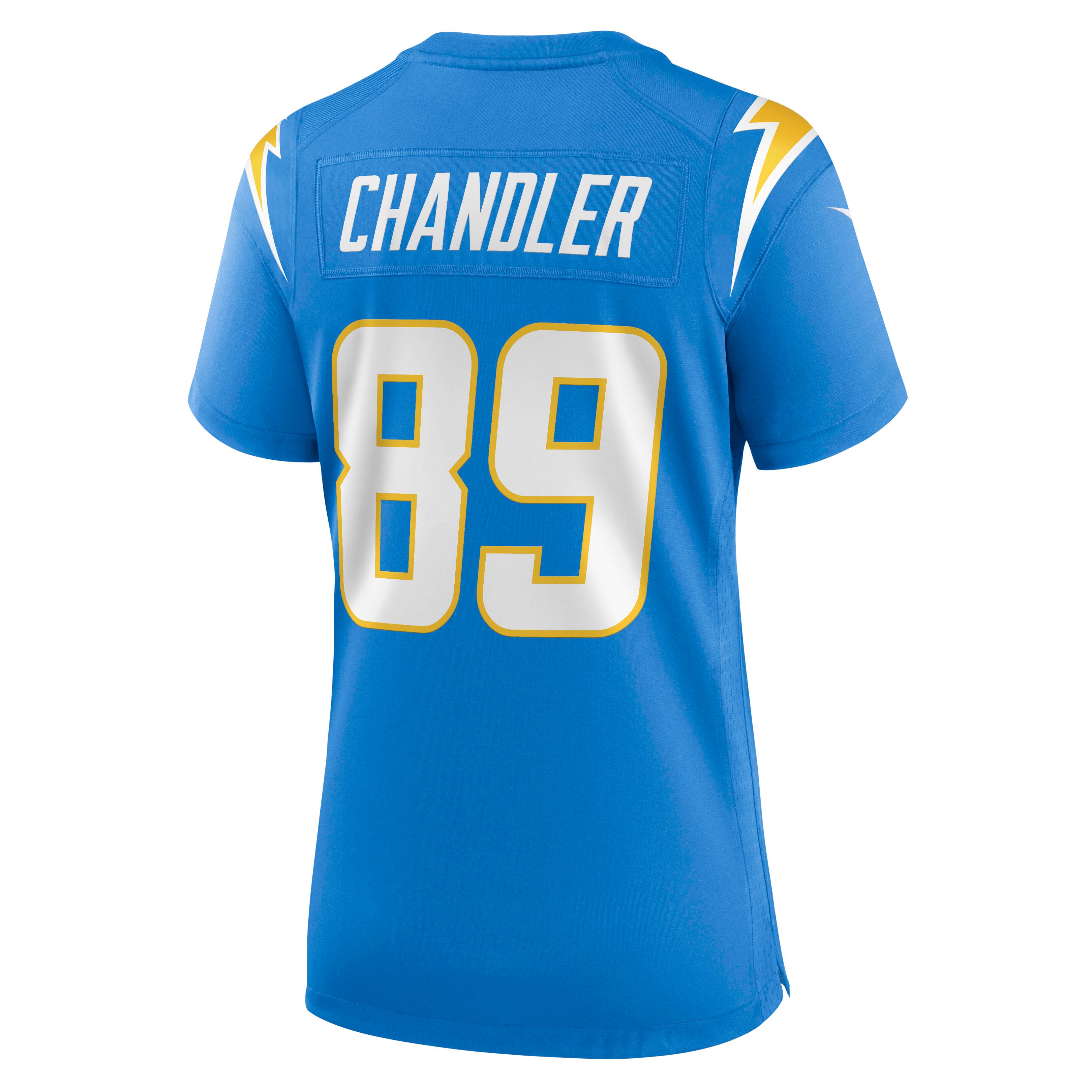 Wes Chandler Los Angeles Chargers Women’s Retired Player Jersey – Powder Blue