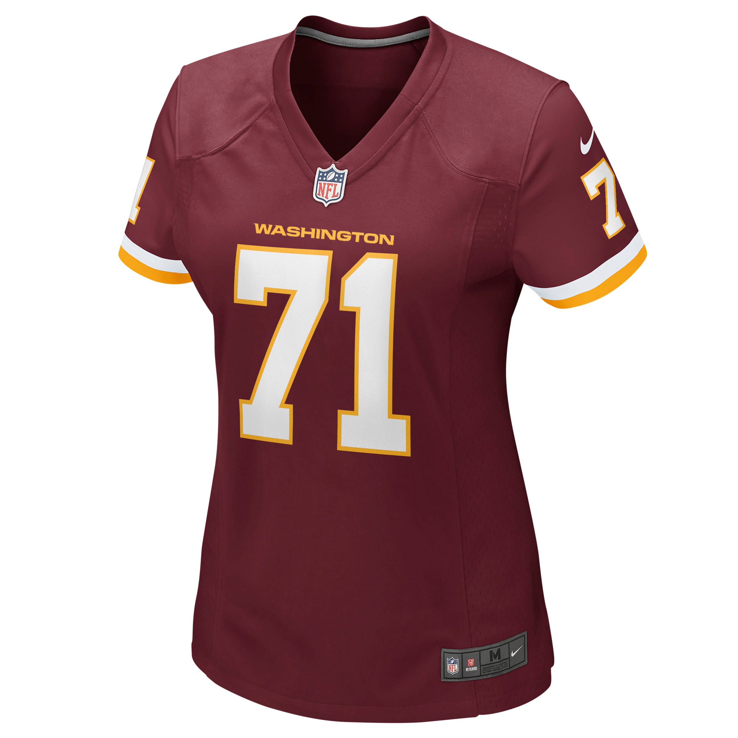 Wes Schweitzer Washington Football Team Women’s Game Player Jersey -burgundy