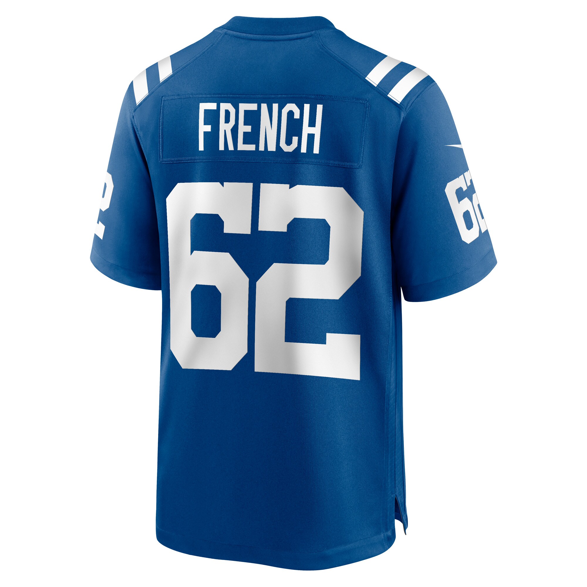 Wesley French Indianapolis Colts Game Player Jersey – Royal