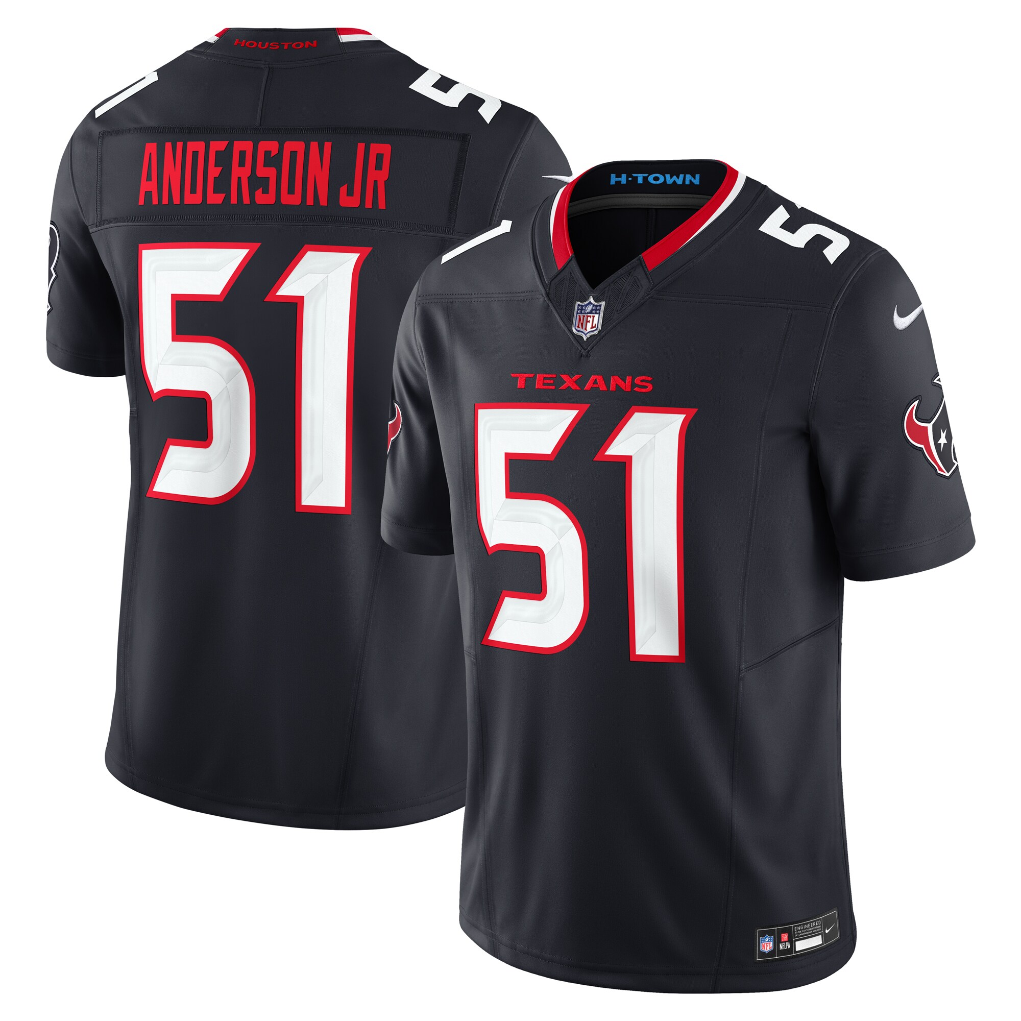 Will Anderson Jr. Houston Texans Vapor F.u.s.e. Limited Jersey - Navy