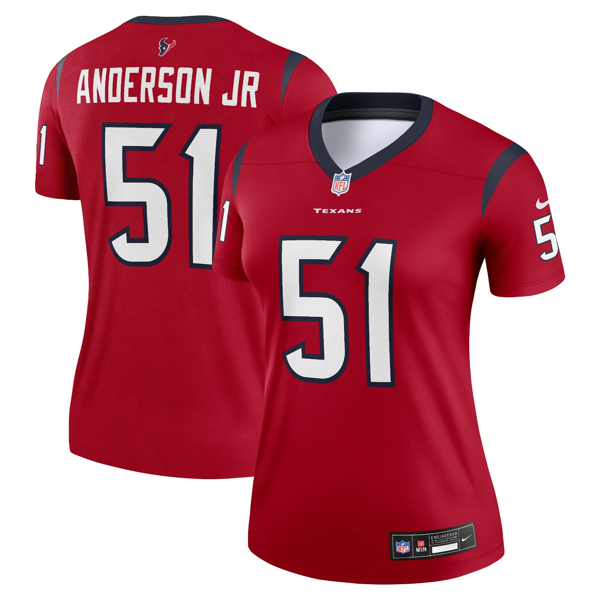 Will Anderson Jr. Houston Texans Women's Legend Jersey - Red