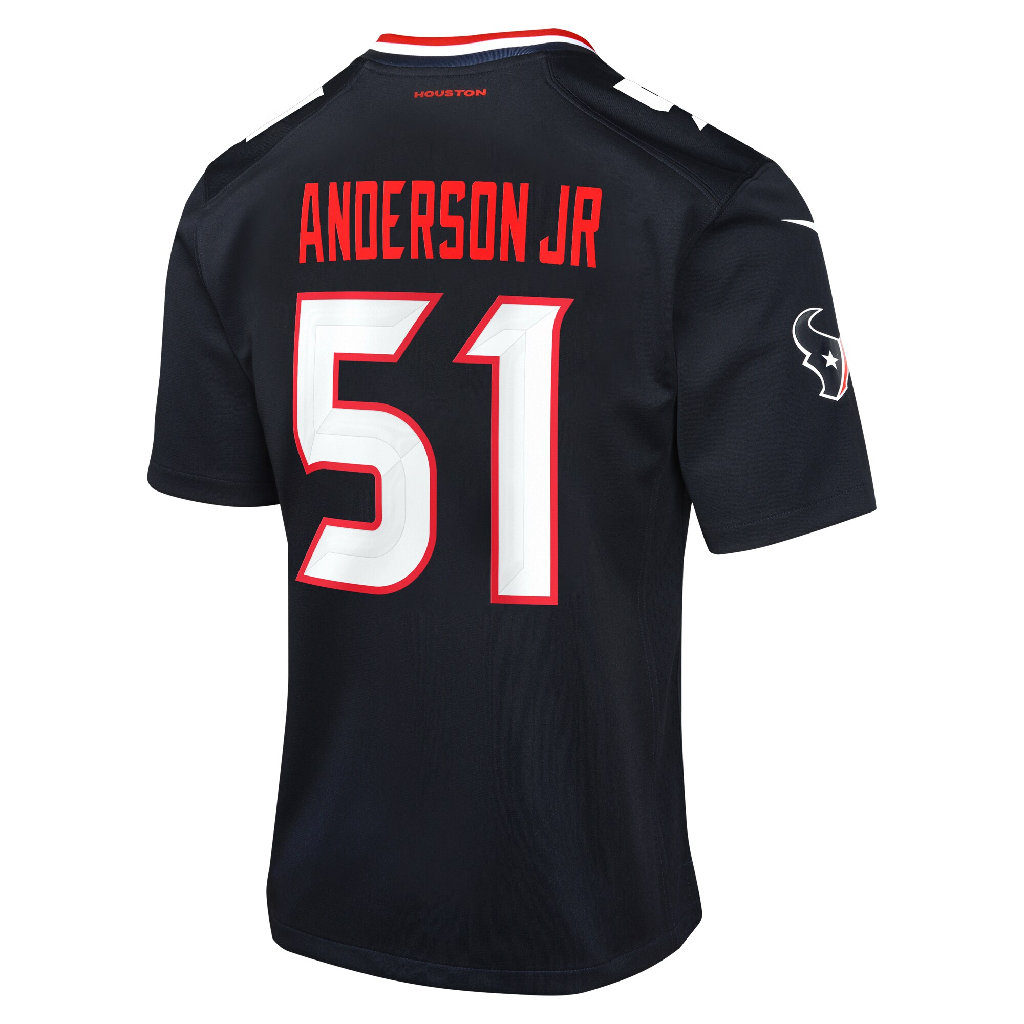 Will Anderson Jr. Houston Texans Youth Game Jersey – Navy