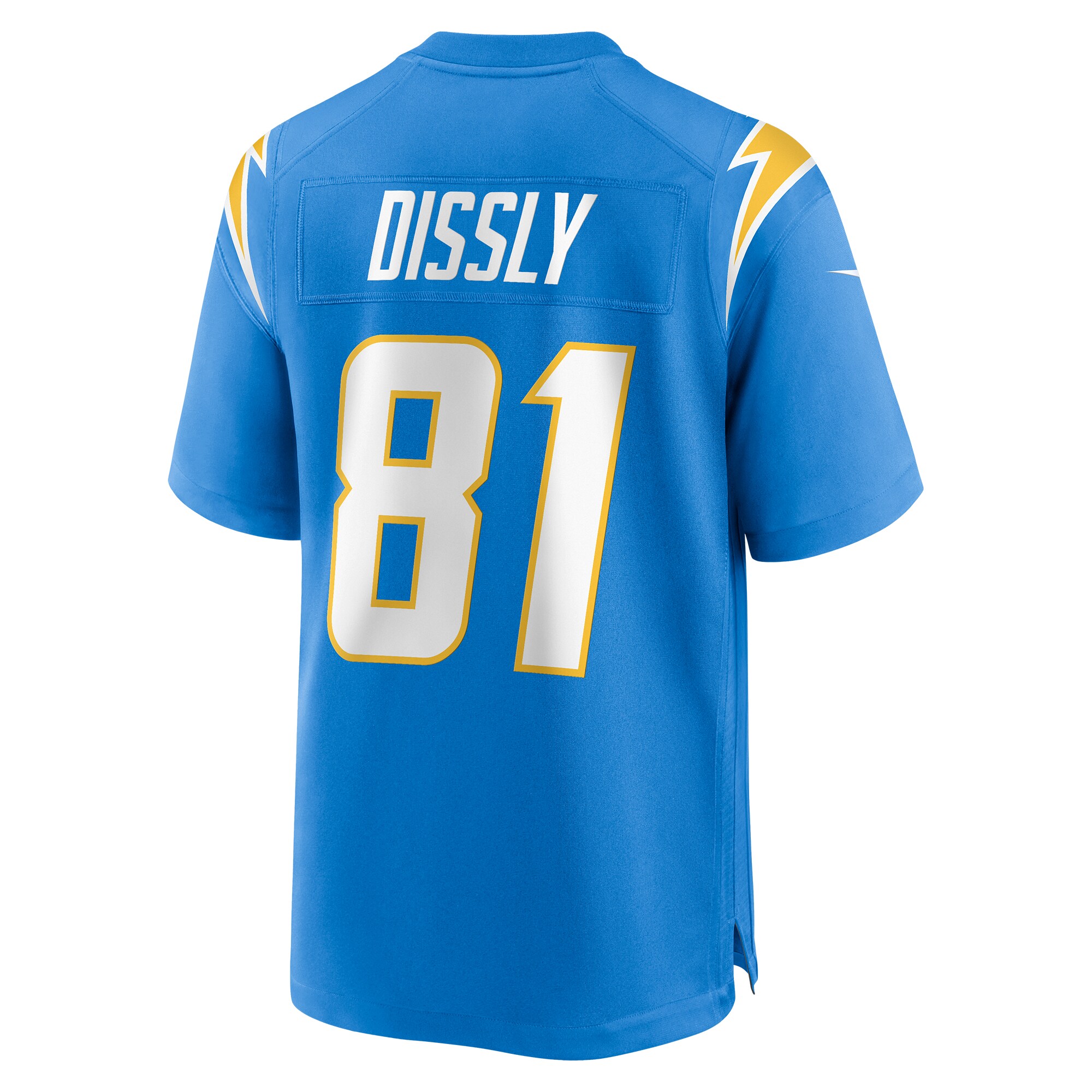Will Dissly Los Angeles Chargers Game Jersey – Powder Blue
