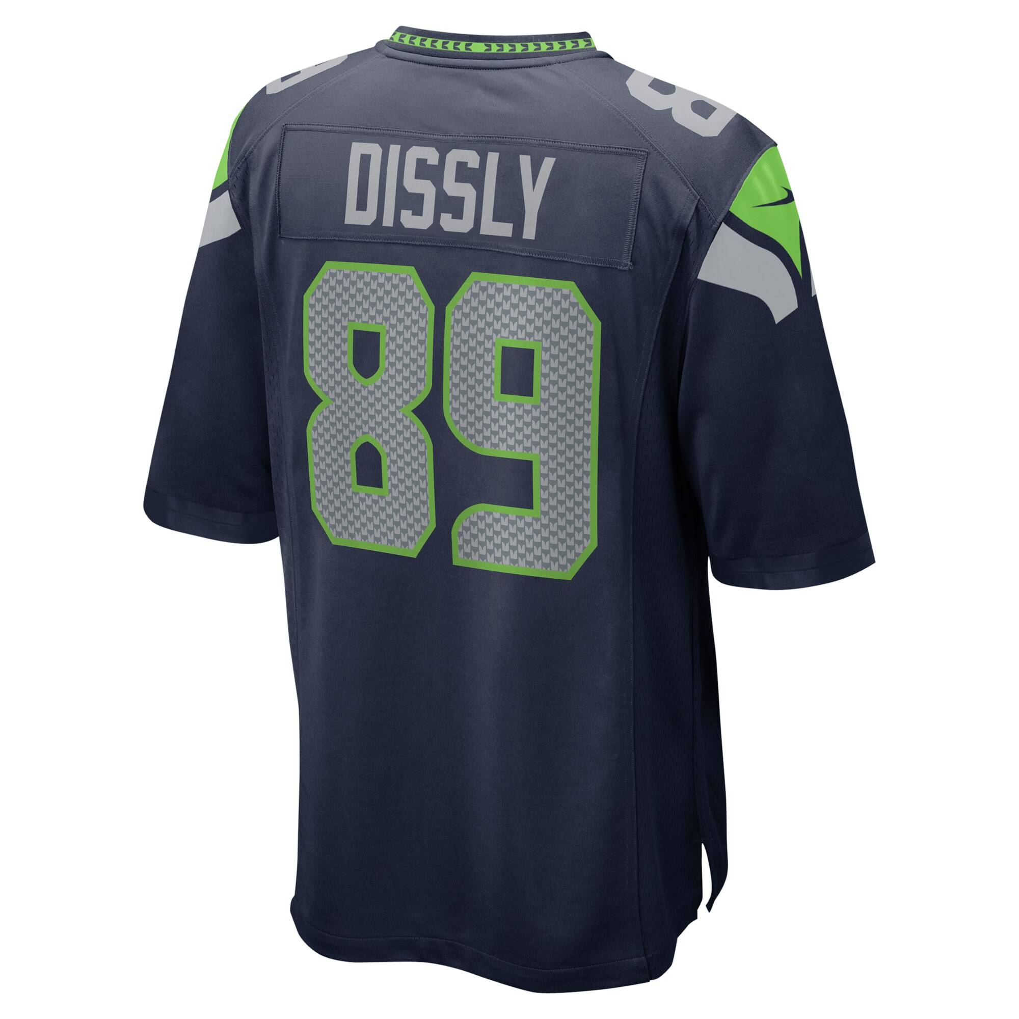 Will Dissly Seattle Seahawks Game Jersey – College Navy