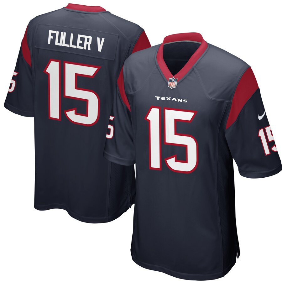 Will Fuller Houston Texans Youth Game Jersey - Navy