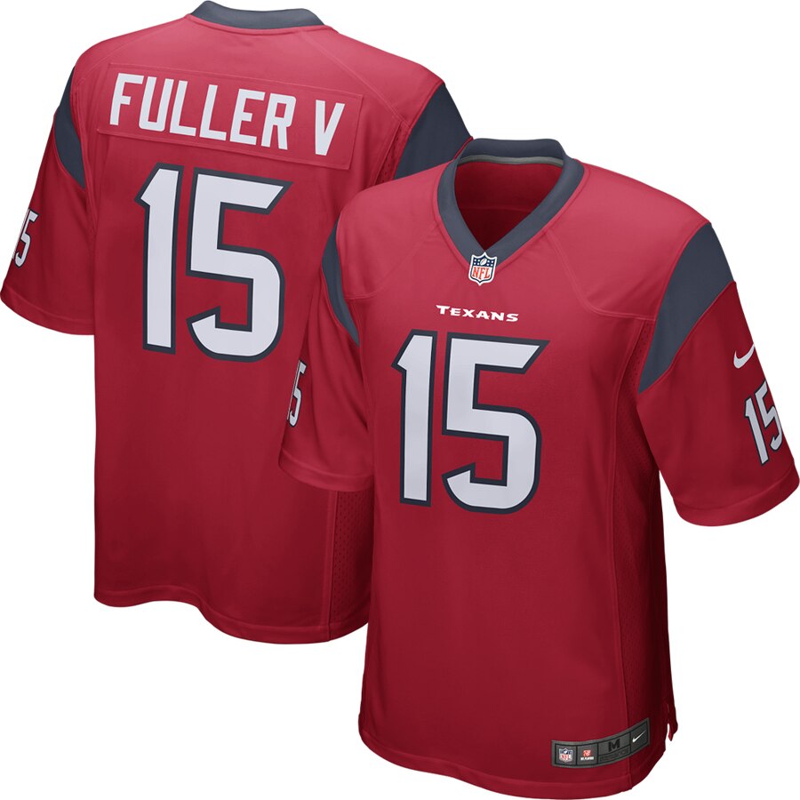 Will Fuller Houston Texans Youth Game Jersey - Red