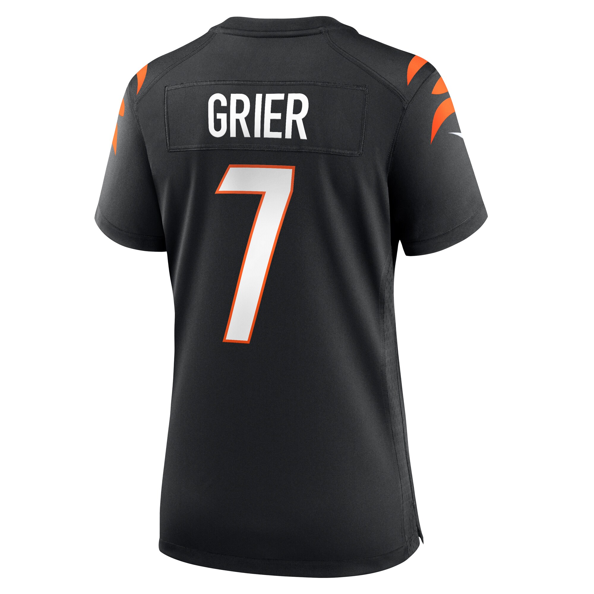 Will Grier Cincinnati Bengals Women’s Team Game Jersey – Black