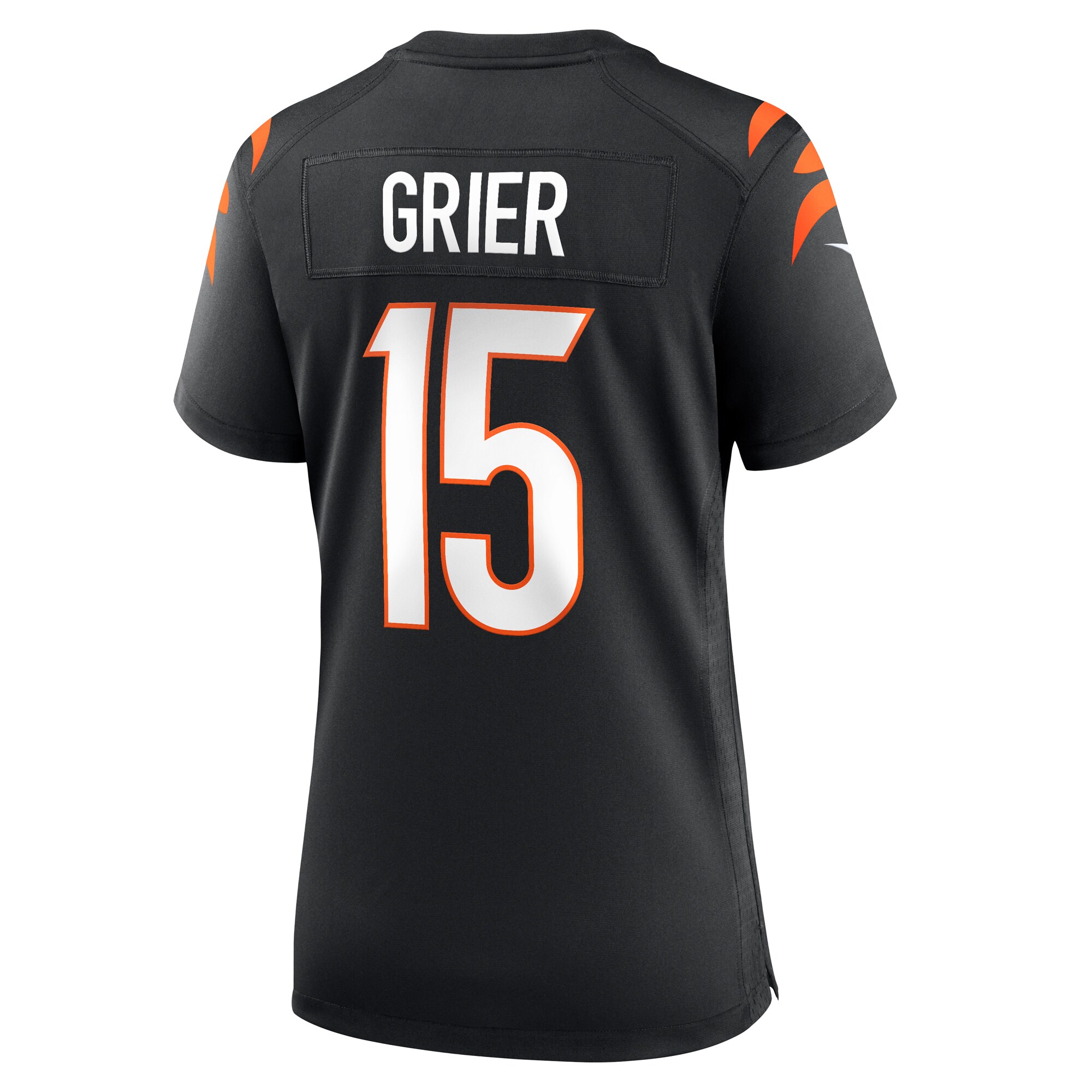 Will Grier Cincinnati Bengals Women’s Team Game Jersey – Black