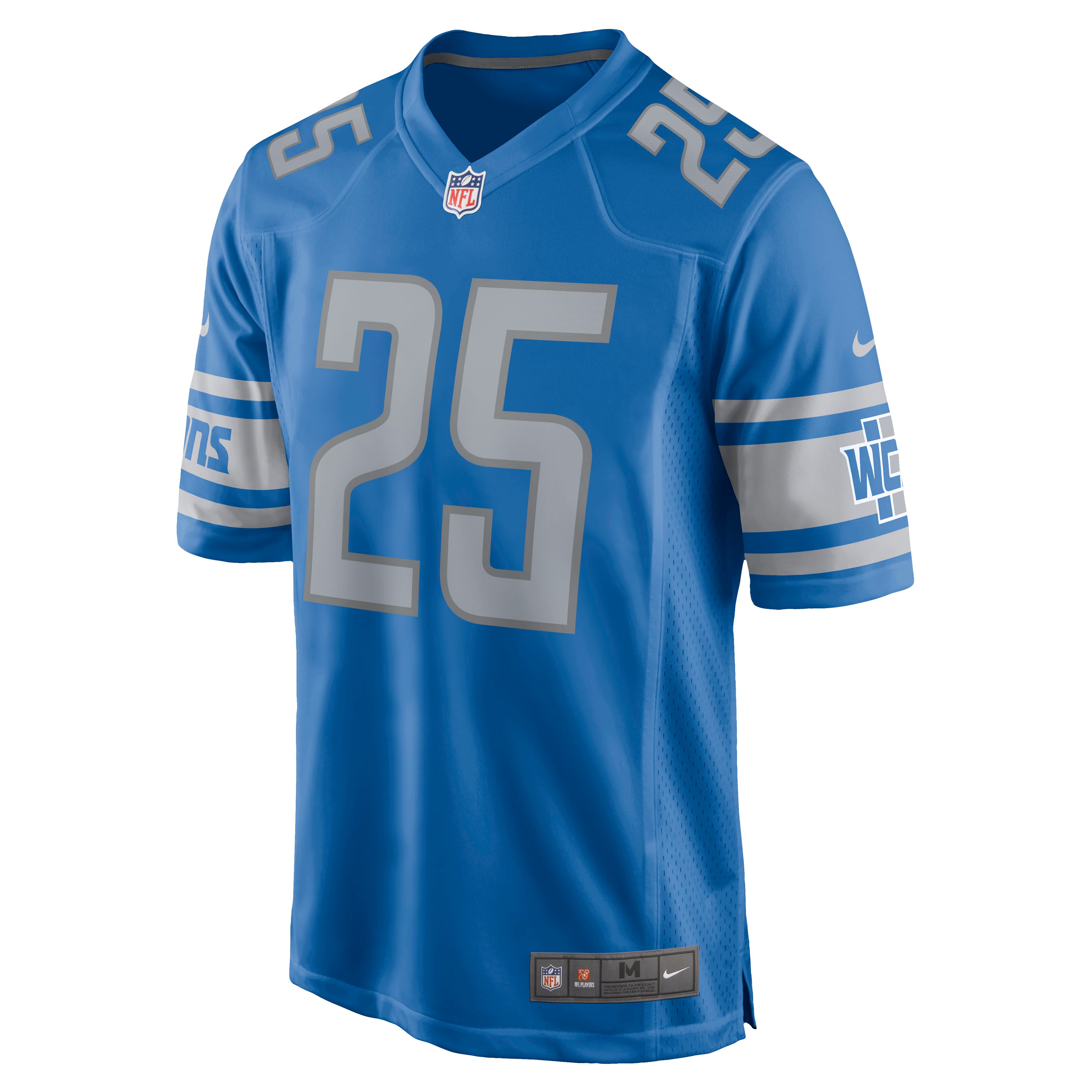 Will Harris Detroit Lions Game Jersey – Blue