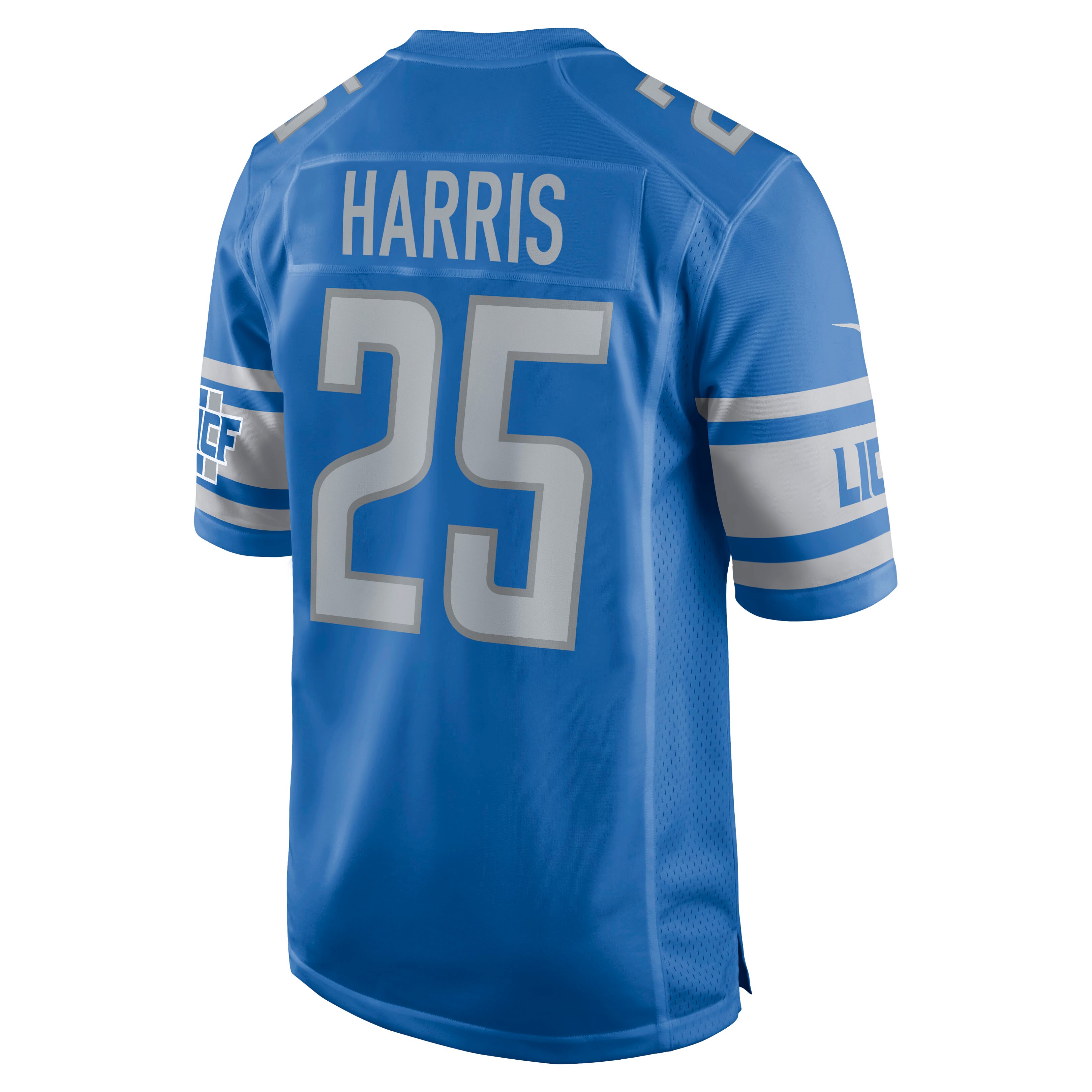 Will Harris Detroit Lions Game Jersey – Blue