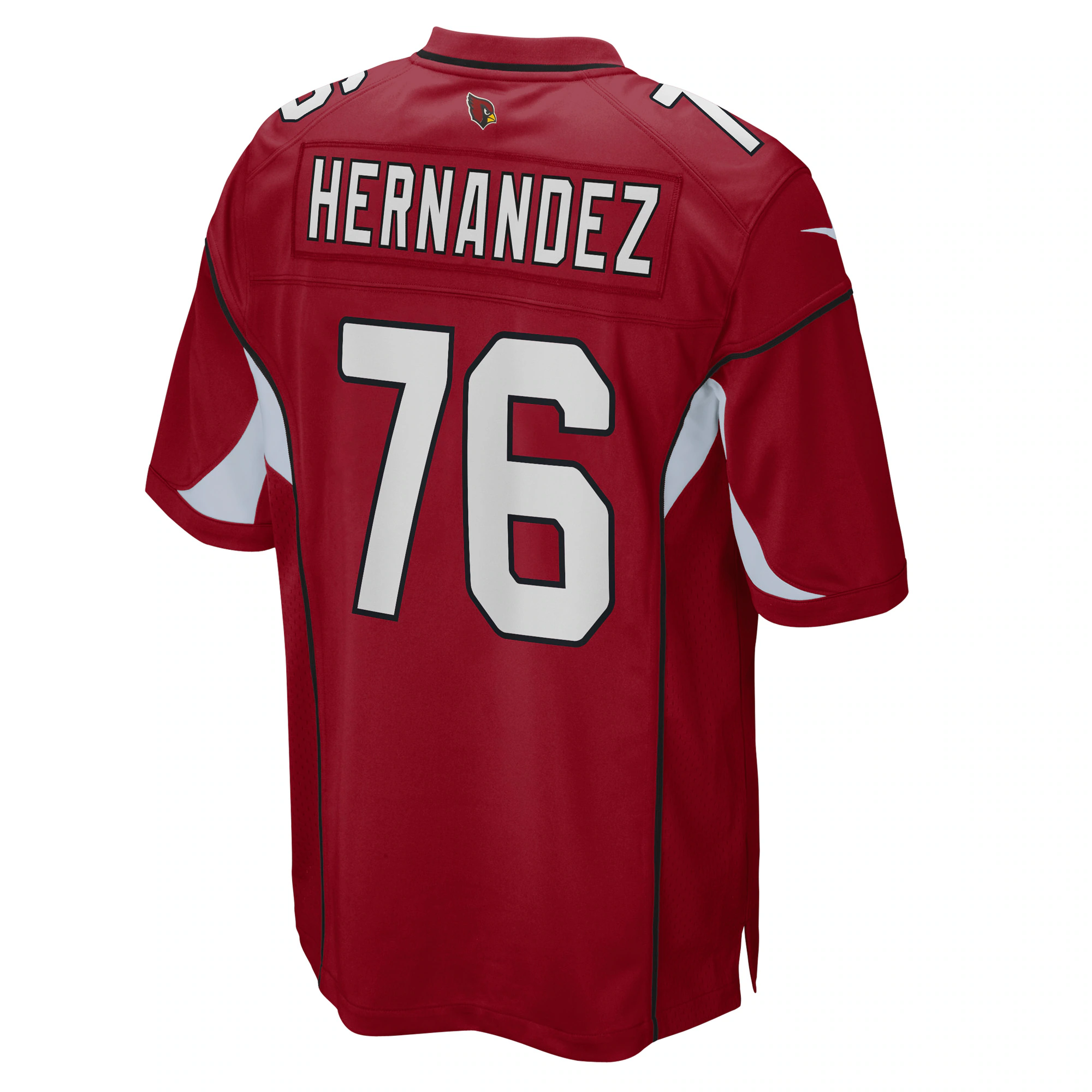 Will Hernandez Arizona Cardinals Game Player Jersey – Cardinal