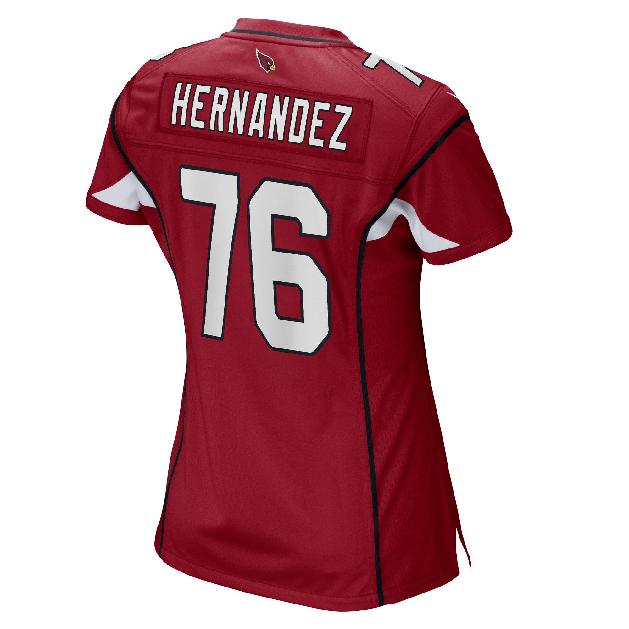 Will Hernandez Arizona Cardinals Women’s Game Player Jersey – Cardinal