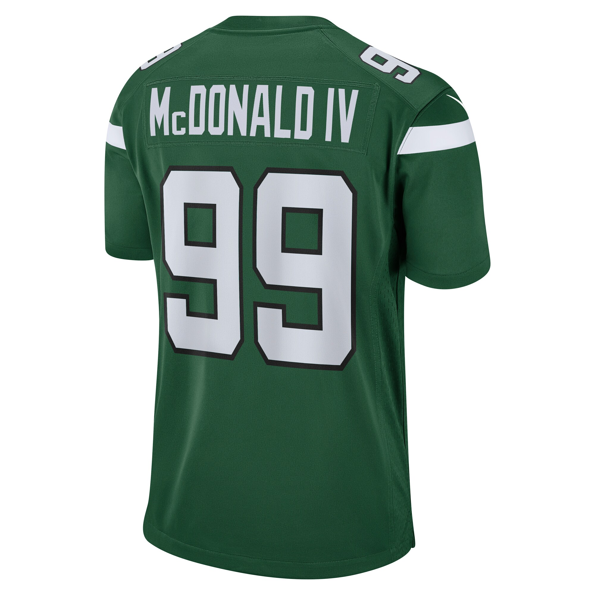 Will Mcdonald Iv New York Jets 2023 Draft First Round Pick Game Jersey – Gotham Green