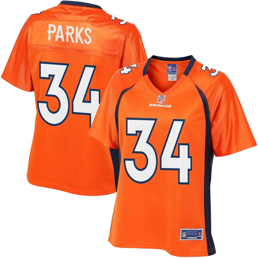 Will Parks Denver Broncos Pro Line Women's Player Jersey - Orange