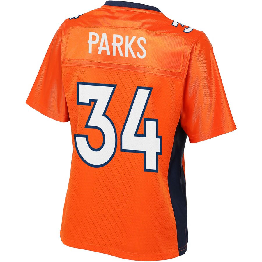 Will Parks Denver Broncos Pro Line Women’s Player Jersey – Orange