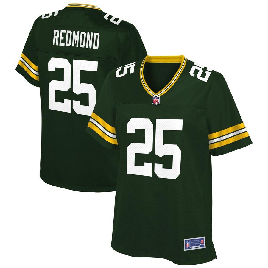 Will Redmond Green Bay Packers Pro Line Women's Team Player Jersey - Green