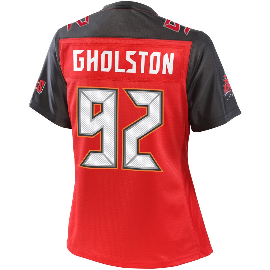 William Gholston Tampa Bay Buccaneers Pro Line Women’s Player Jersey – Red