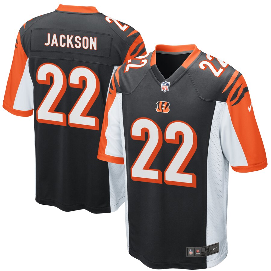 William Jackson Cincinnati Bengals Game Jersey - Black
