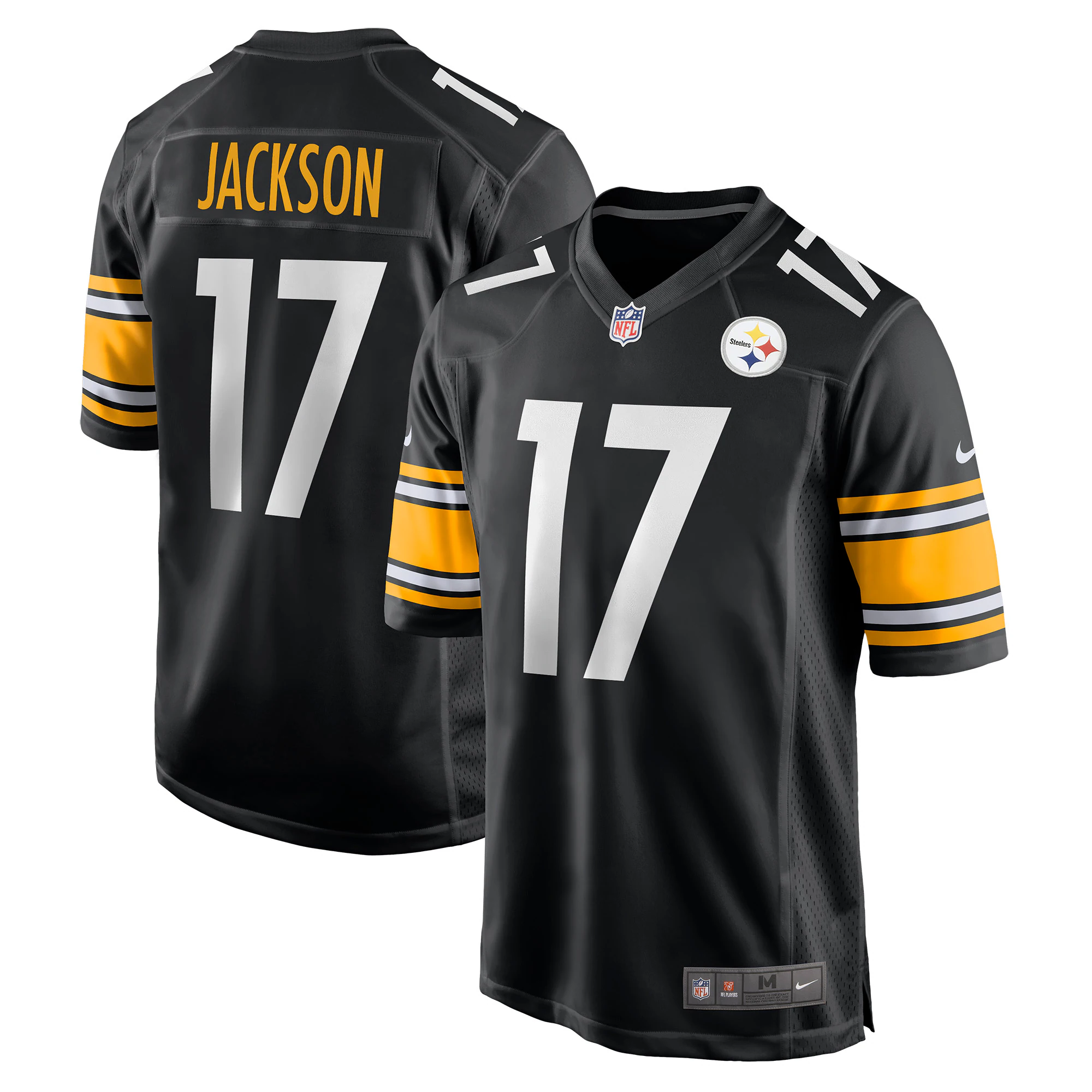William Jackson Pittsburgh Steelers Game Player Jersey - Black